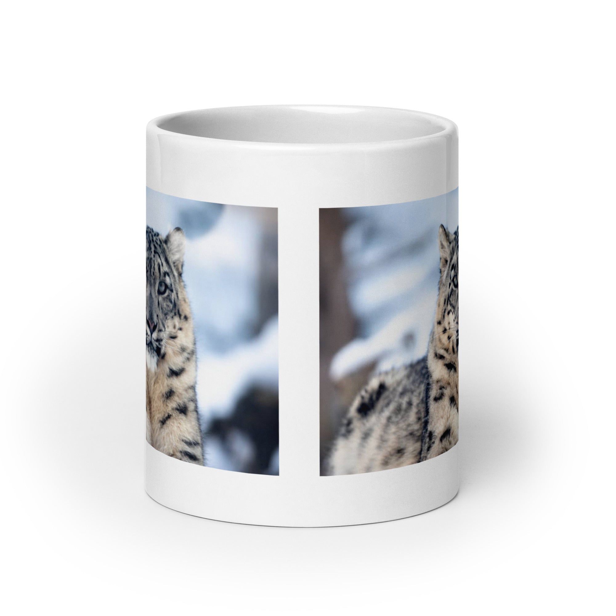 "Snow Leopard Mug #1: The Ghost of the Mountains (Ceramic)"