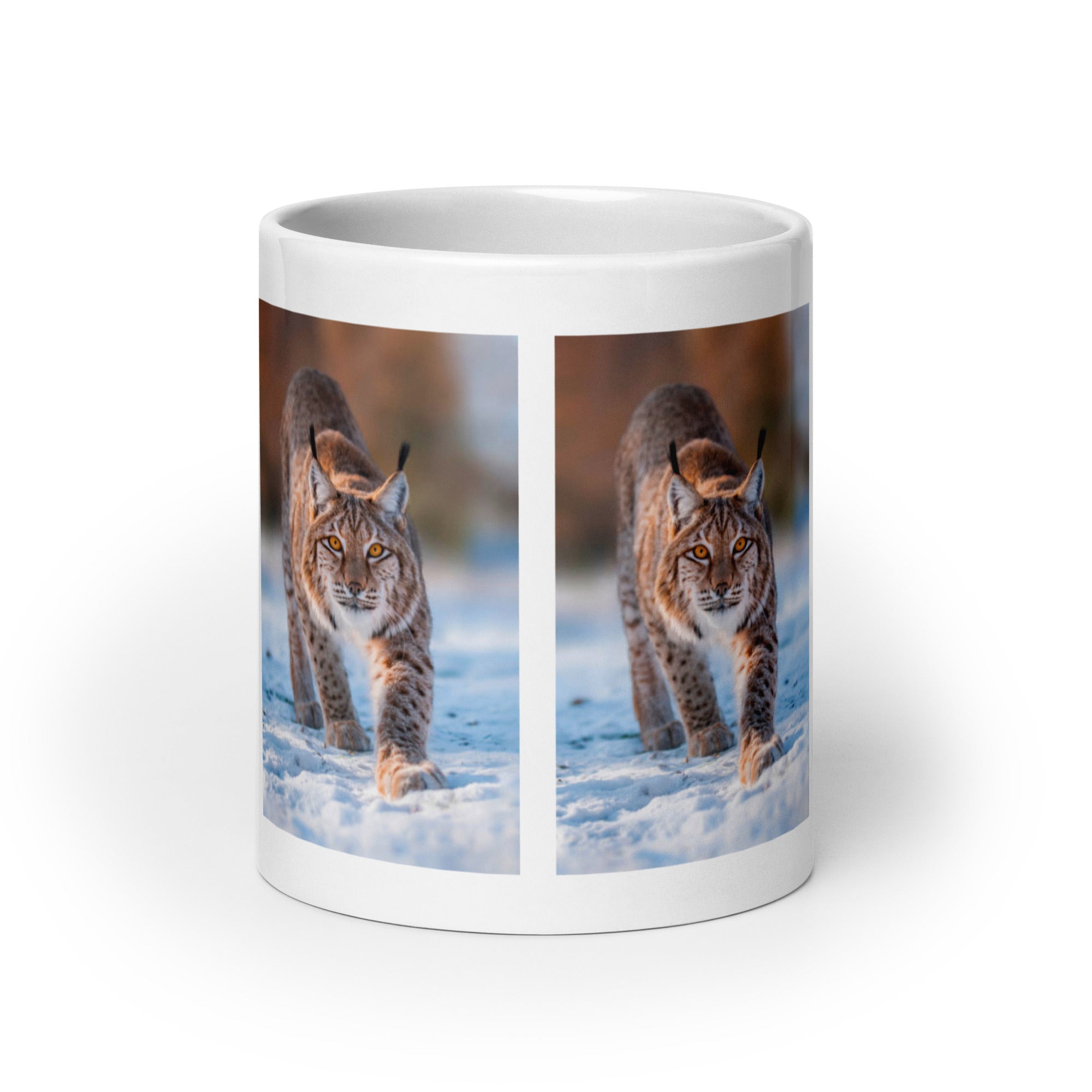 "Lynx Mug #1: The Tufted Tracker (Ceramic)"