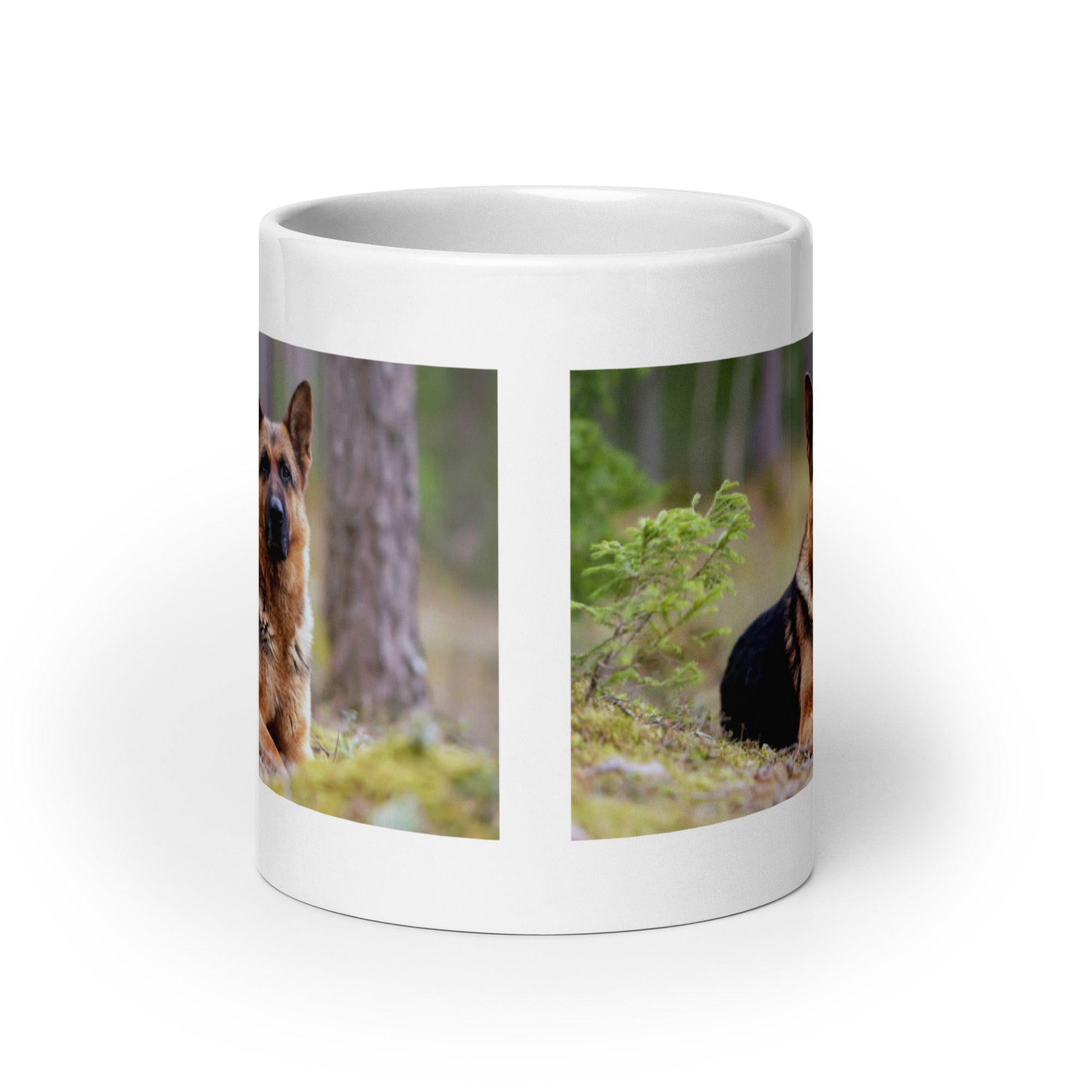 "German Shepherd Mug #1: The Loyal Guardian (Ceramic)"