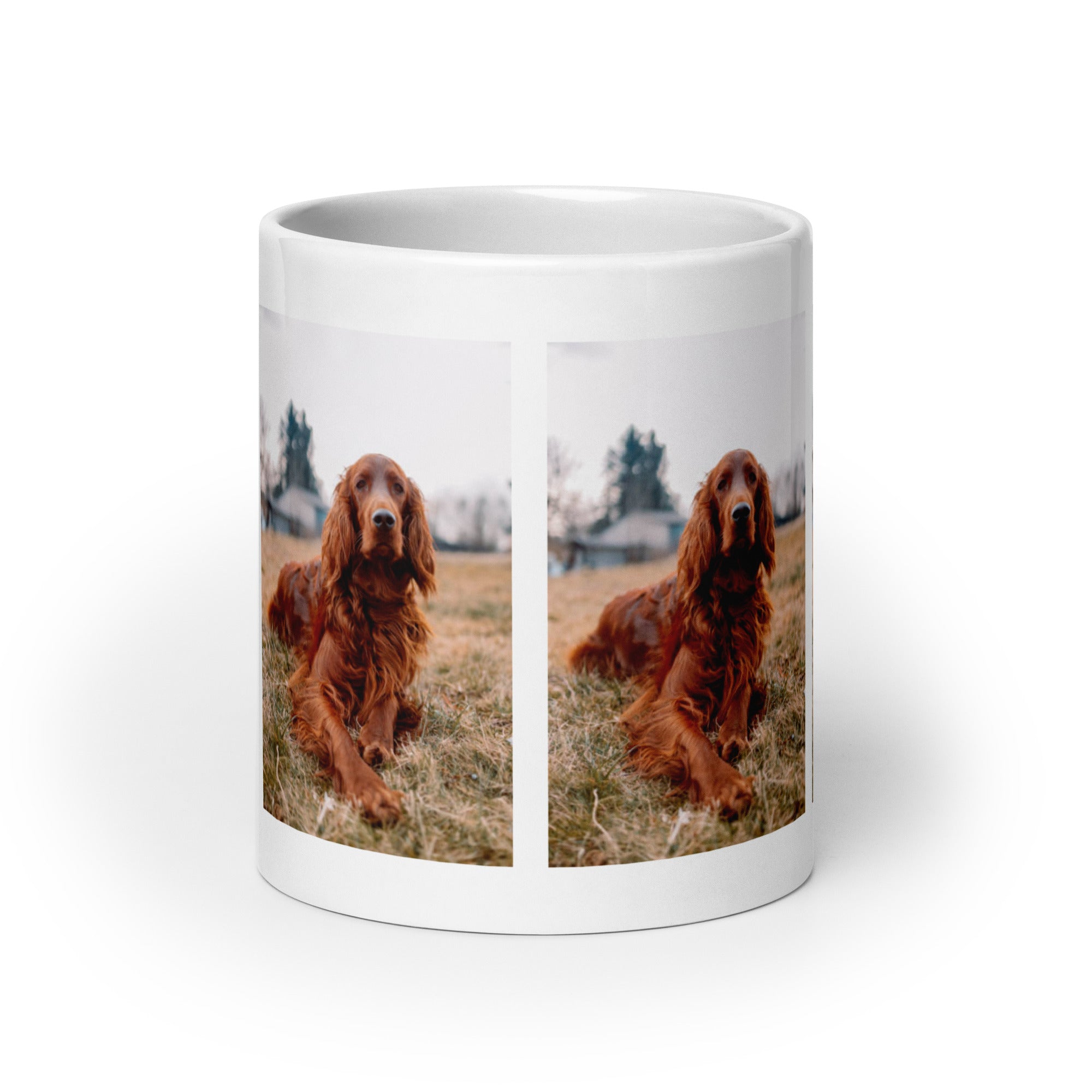 "Irish Setter Mug #1: The Energetic Flame (Ceramic)"