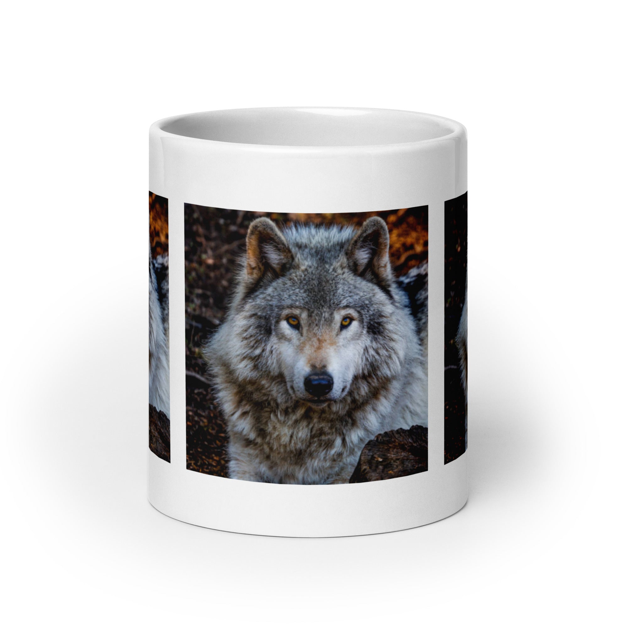 "Wolf Mug #1: The Howling Wanderer (Ceramic)"