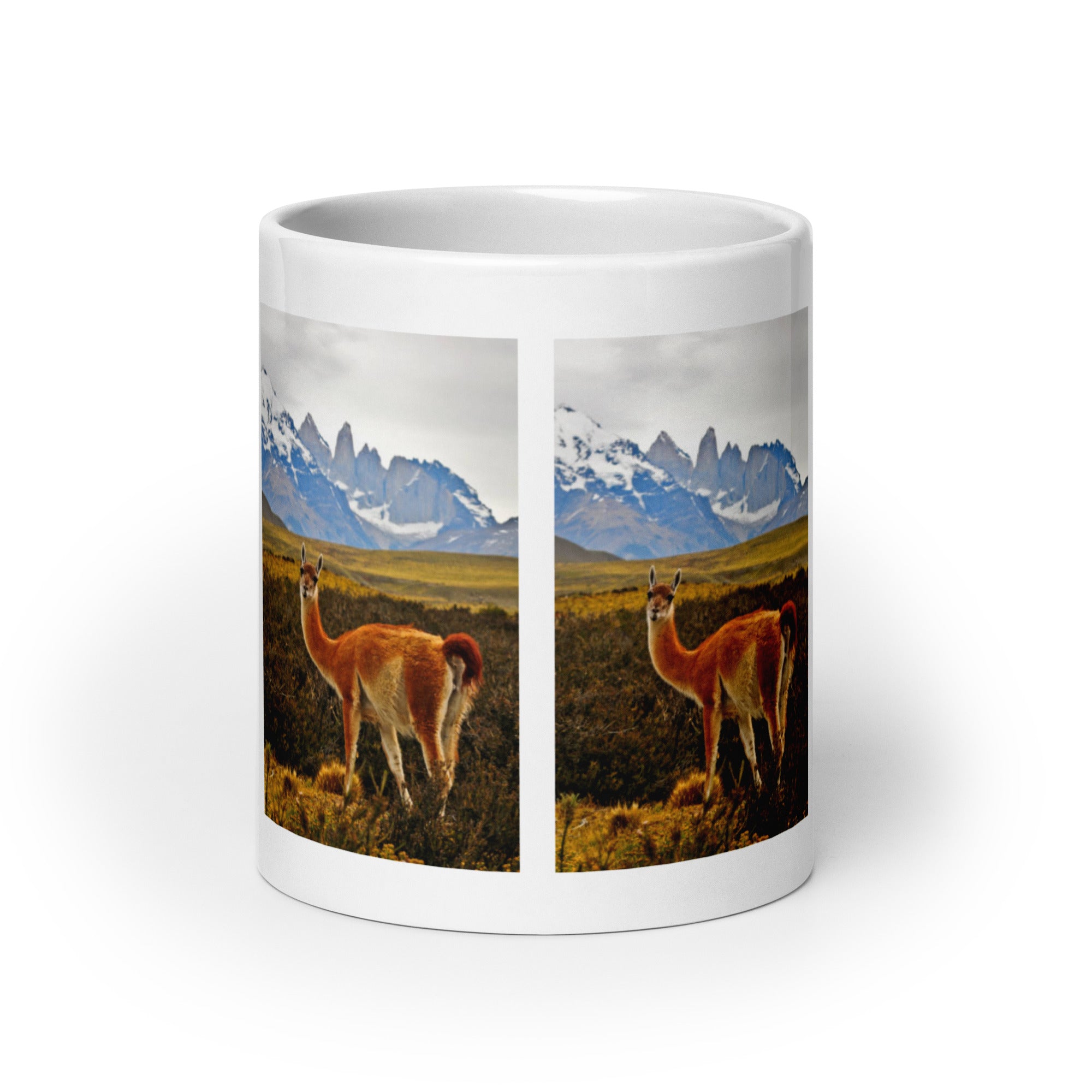 "Guanaco Mug #1: The High-Altitude Nomad (Ceramic)"