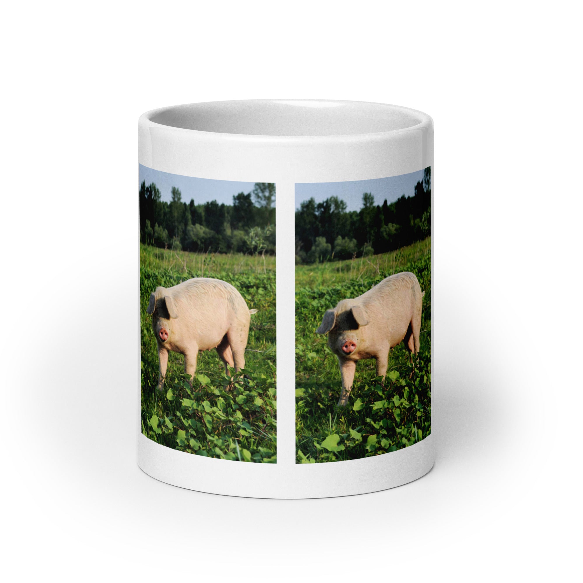 "Pig Mug #1: The Clever Oinker (Ceramic)"