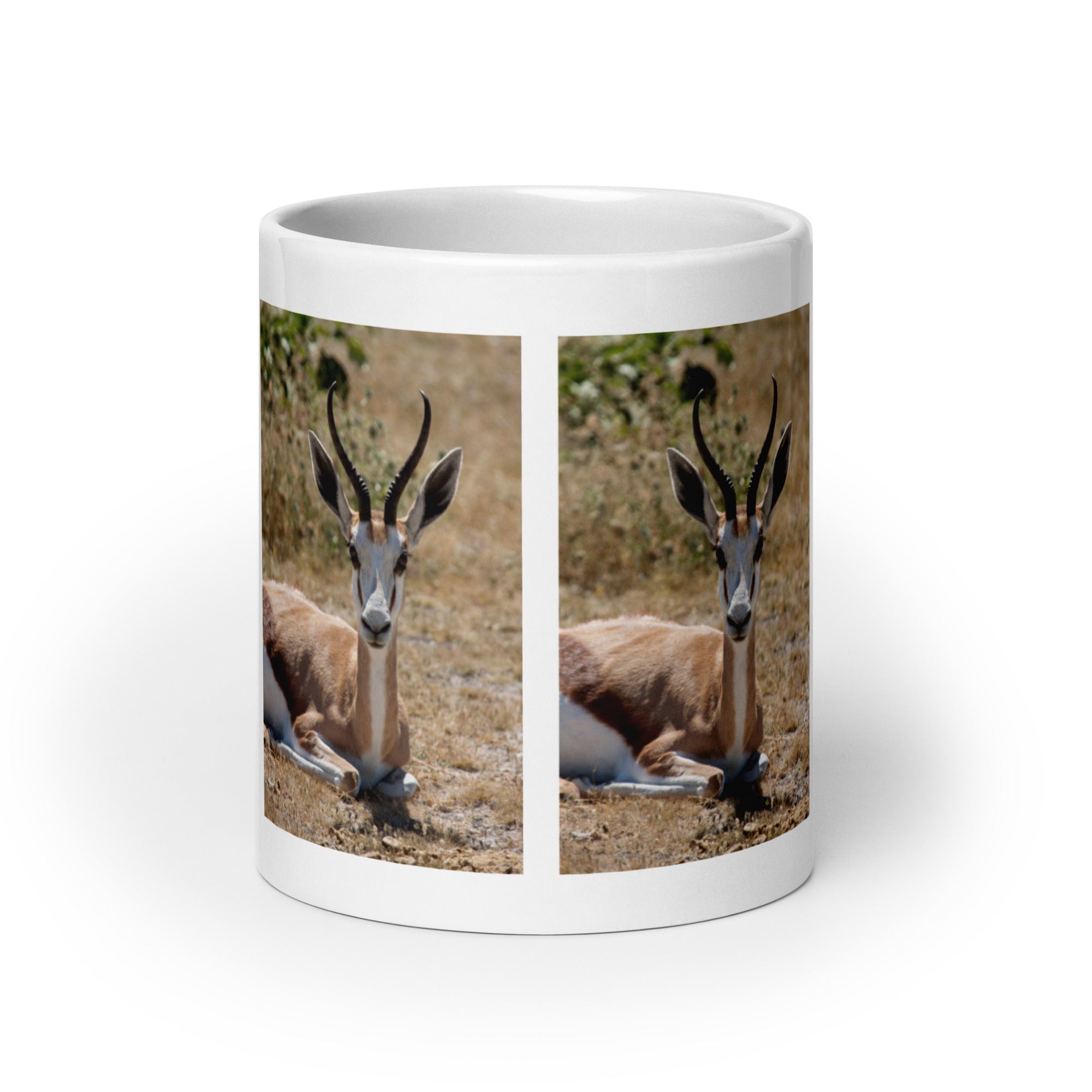 "Springbok Mug #1: The Pronking Gazelle (Ceramic)"