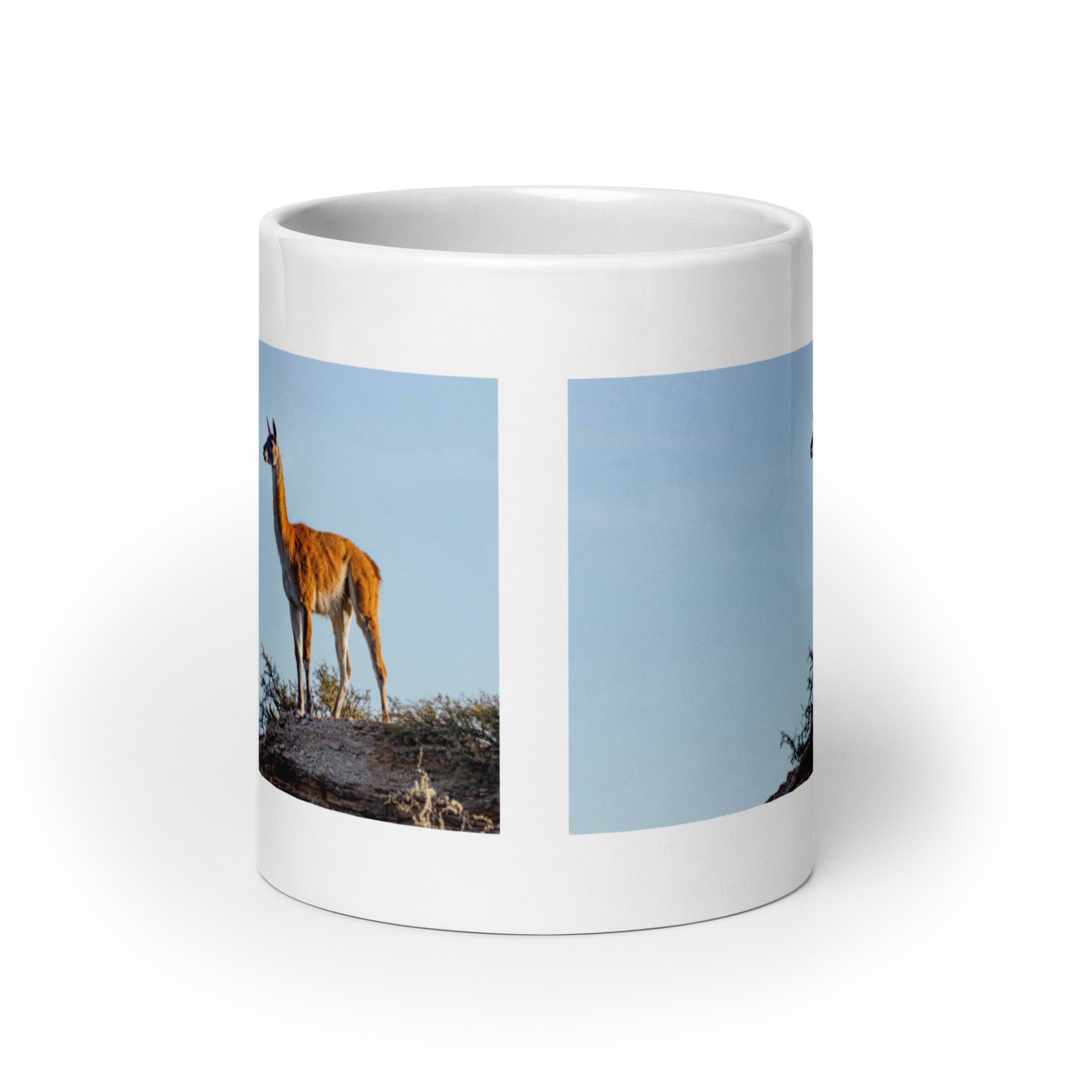 "Vicuña Mug #1: The Golden Fleece of the Andes (Ceramic)"