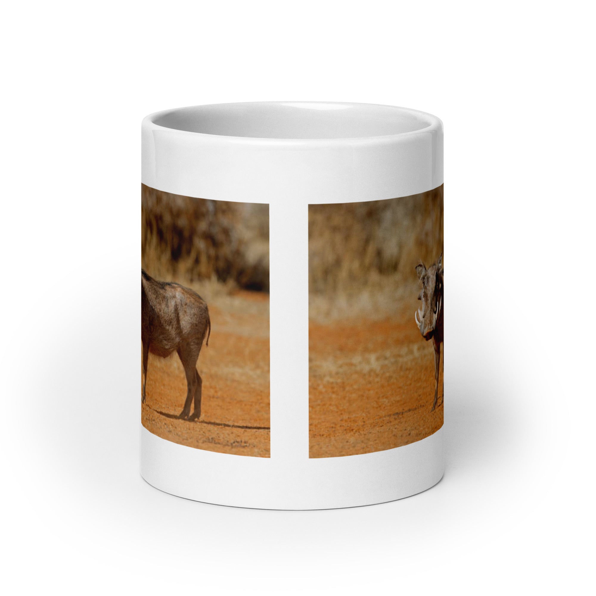 "Warthog Mug #1: The Tusked Grazer (Ceramic)"