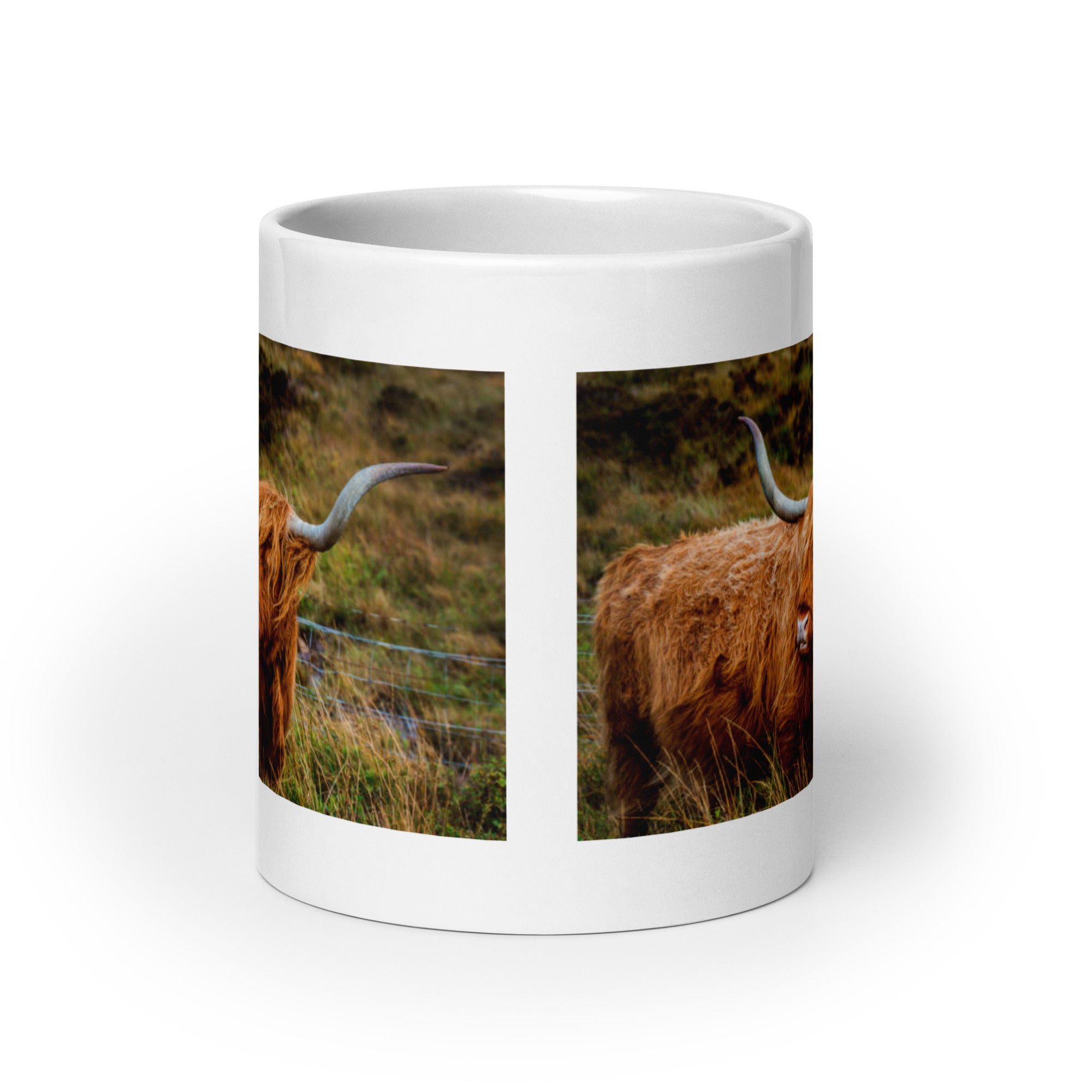 "Yak Mug #1: The High-Altitude Shaggy Beast (Ceramic)"