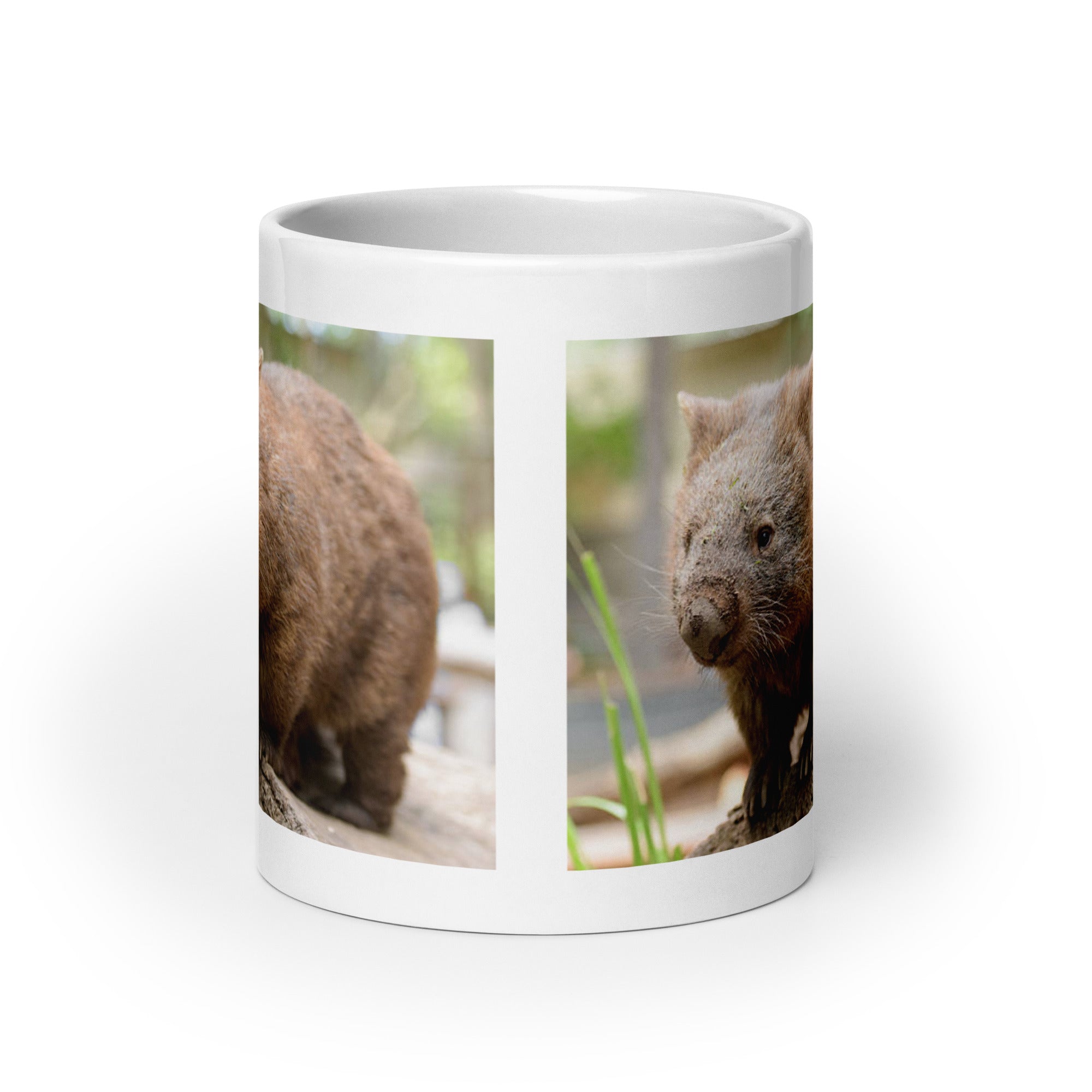 "Wombat Mug #1: The Burrow Builder (Ceramic)"