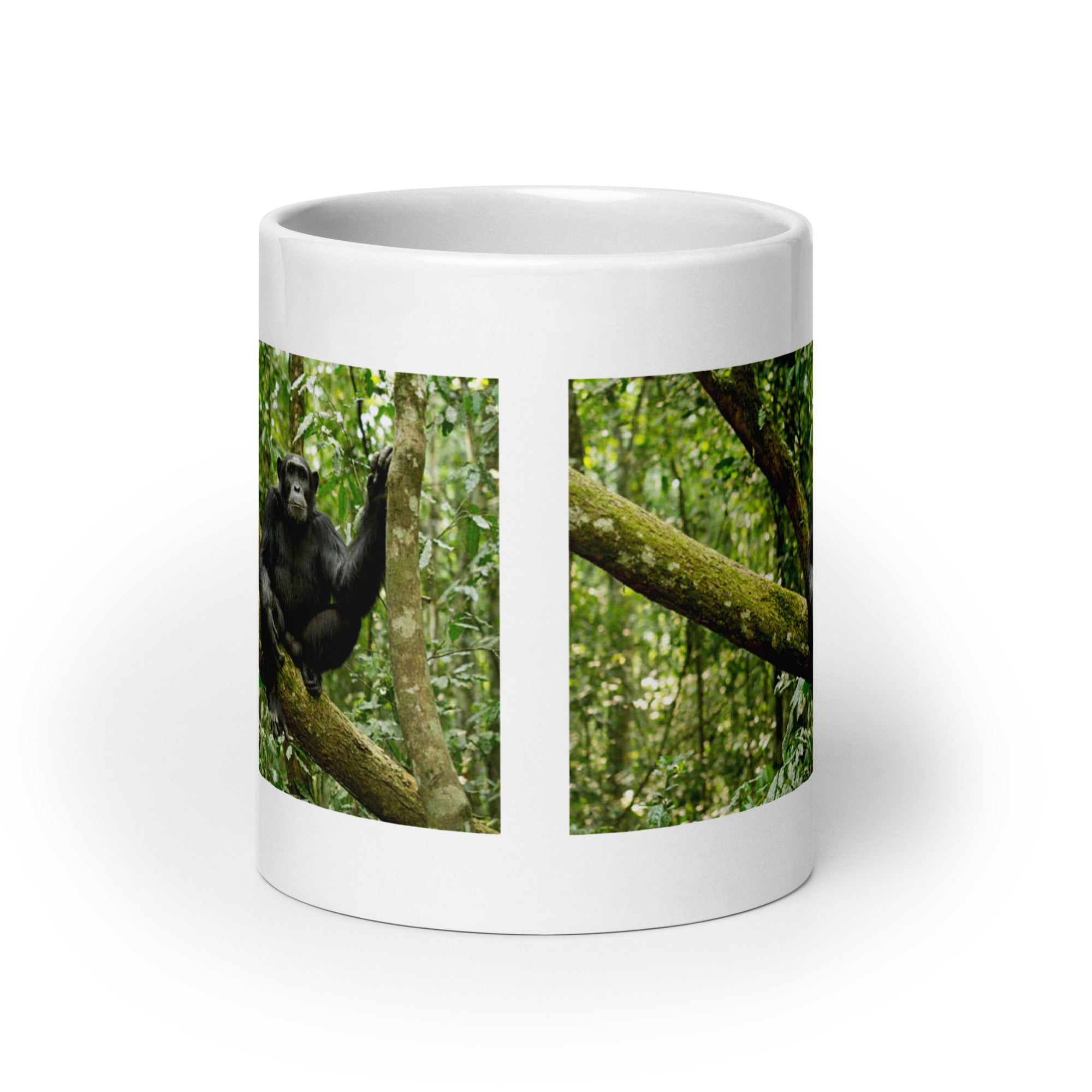 "Monkey Mug #1: The Curious Climber (Ceramic)"