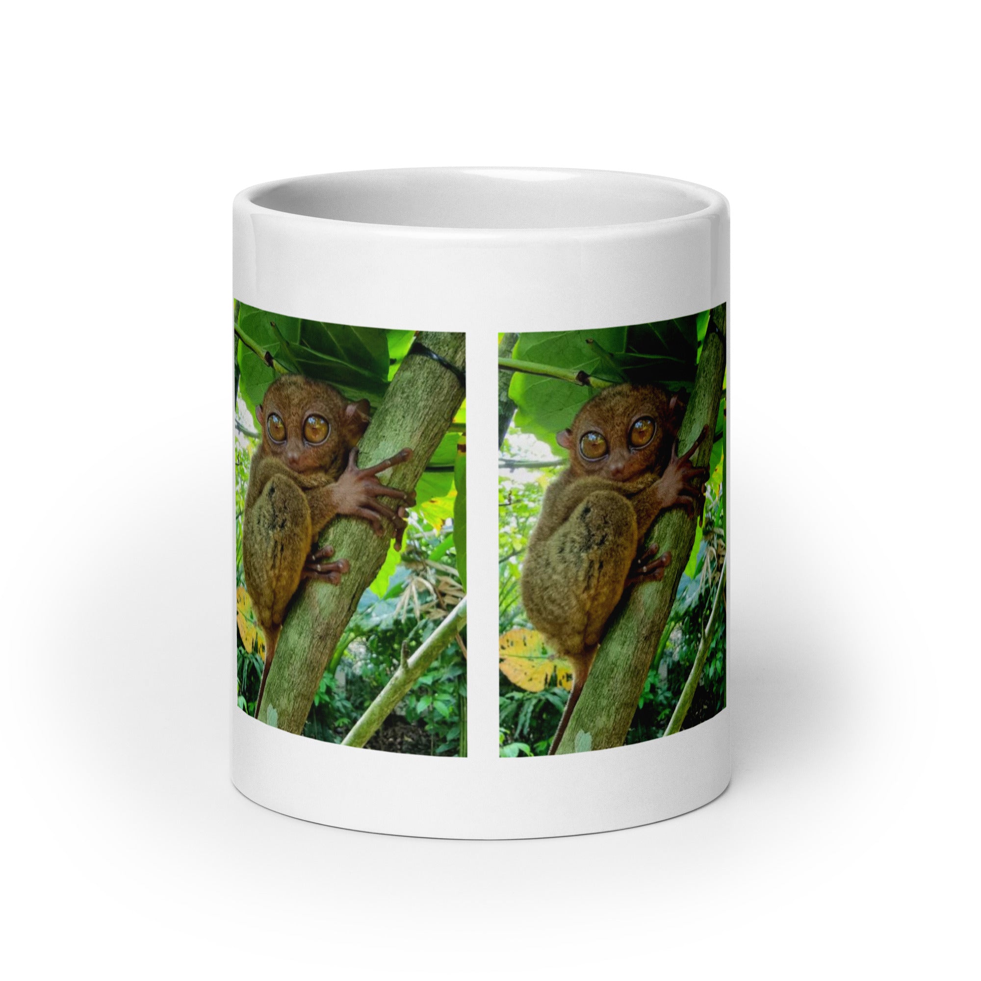 "Tarsier Mug #1: The Big-Eyed Night Gazer (Ceramic)"