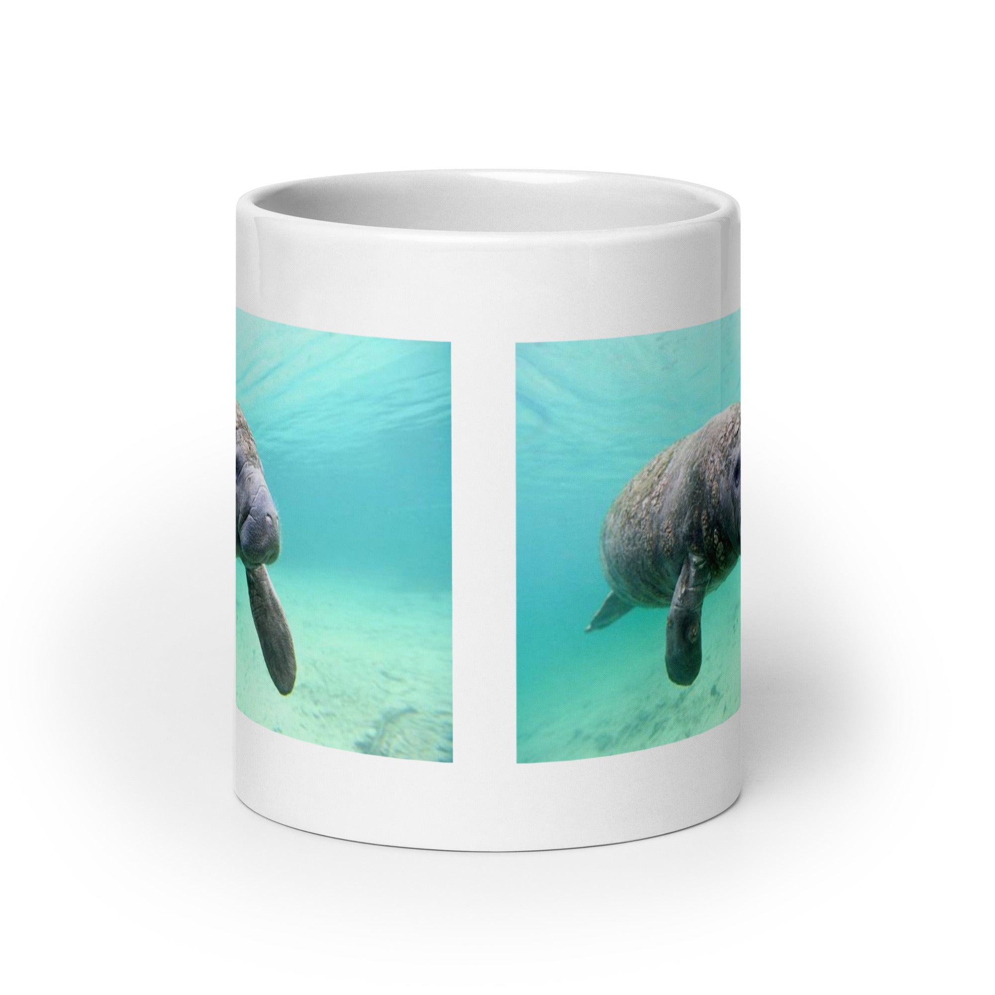 Manatee Mug #1: The Gentle Grazer (Ceramic)