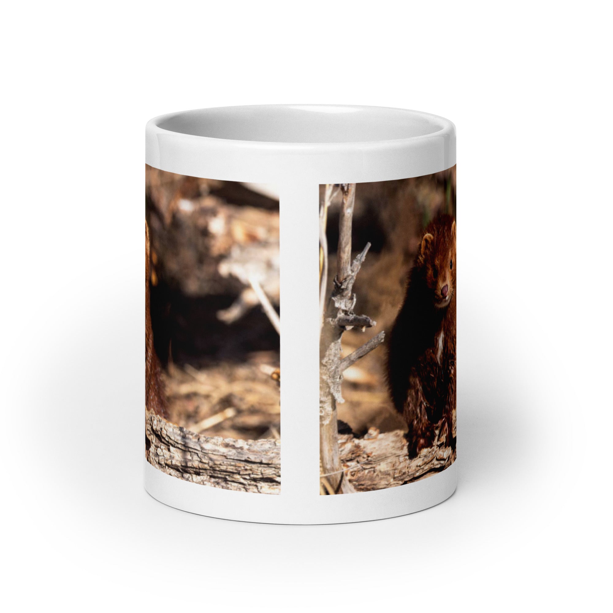 Mink Mug #1: The Semiaquatic Hunter (Ceramic)