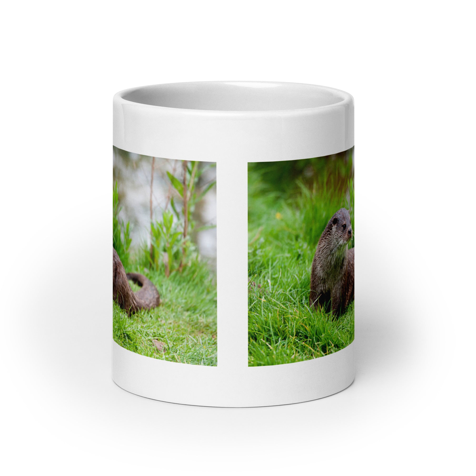 Otter Mug #1: The Playful River Runner (Ceramic)