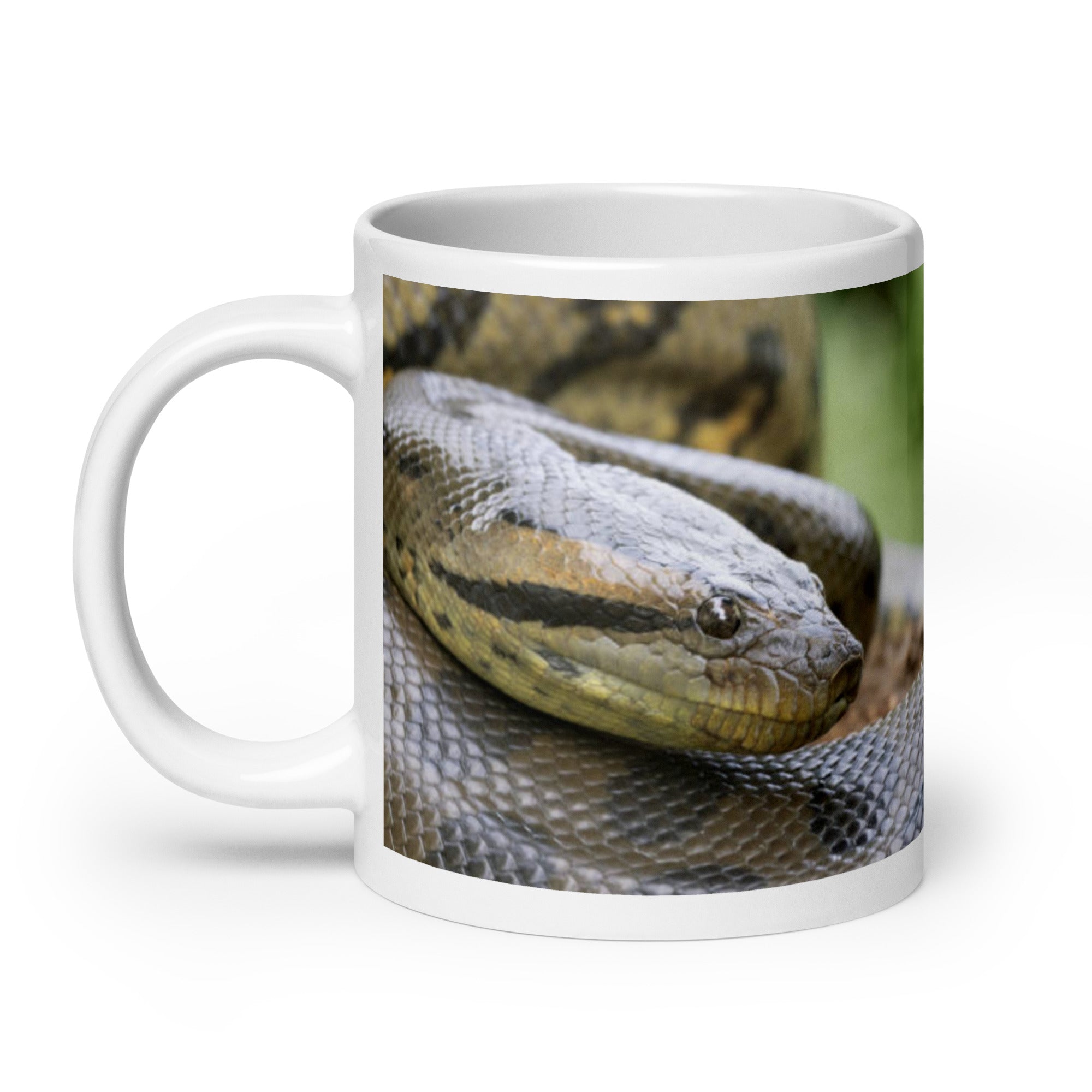 "Anaconda Mug #1: Power and Mystery of the Rainforest  (Ceramic)"