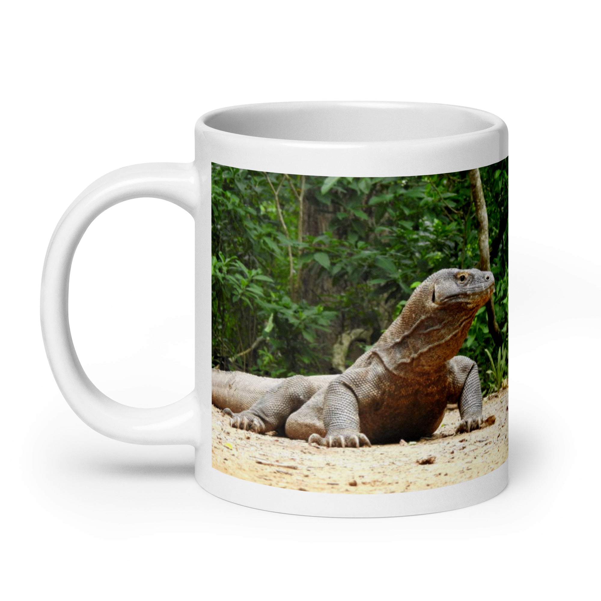 "Komodo Dragon Mug #1: Power and Majesty of the Wild  (Ceramic)"