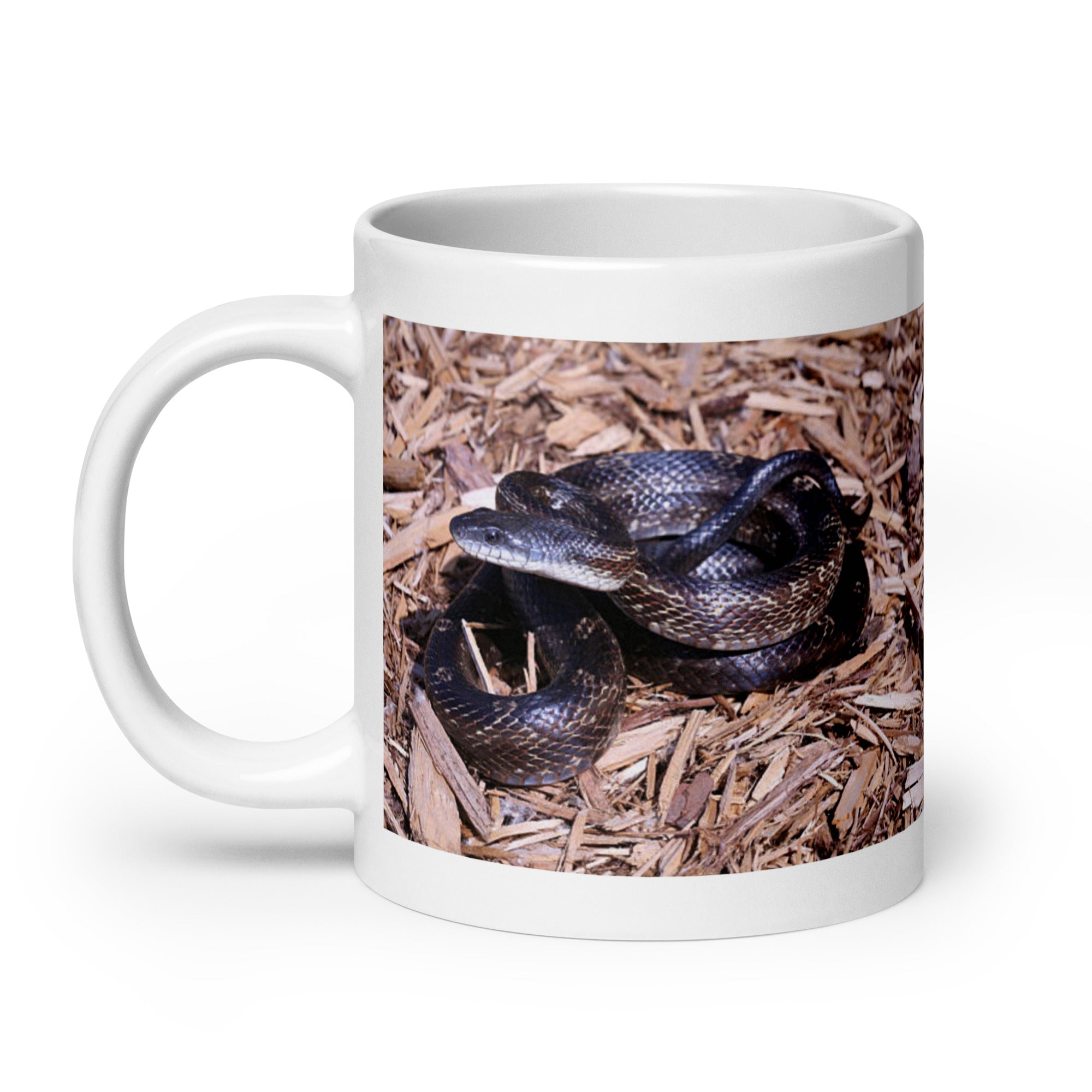 "Rat Snake  Mug #1: Grace and Adaptability of the Wild  (Ceramic)"