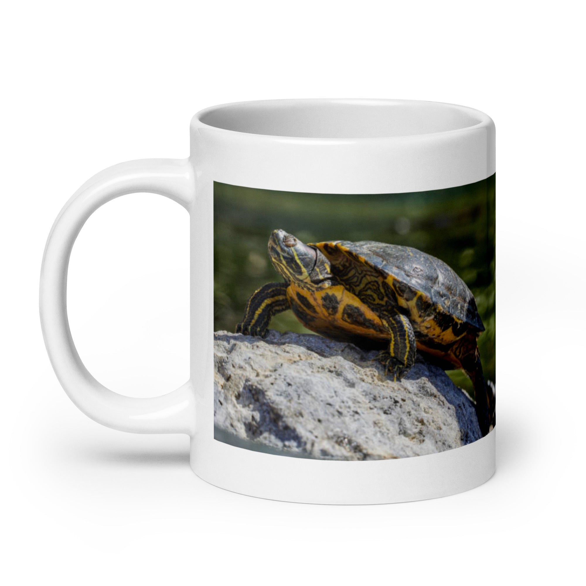 "Turtle  Mug #1: Serenity and Grace of the Ocean (Ceramic)"