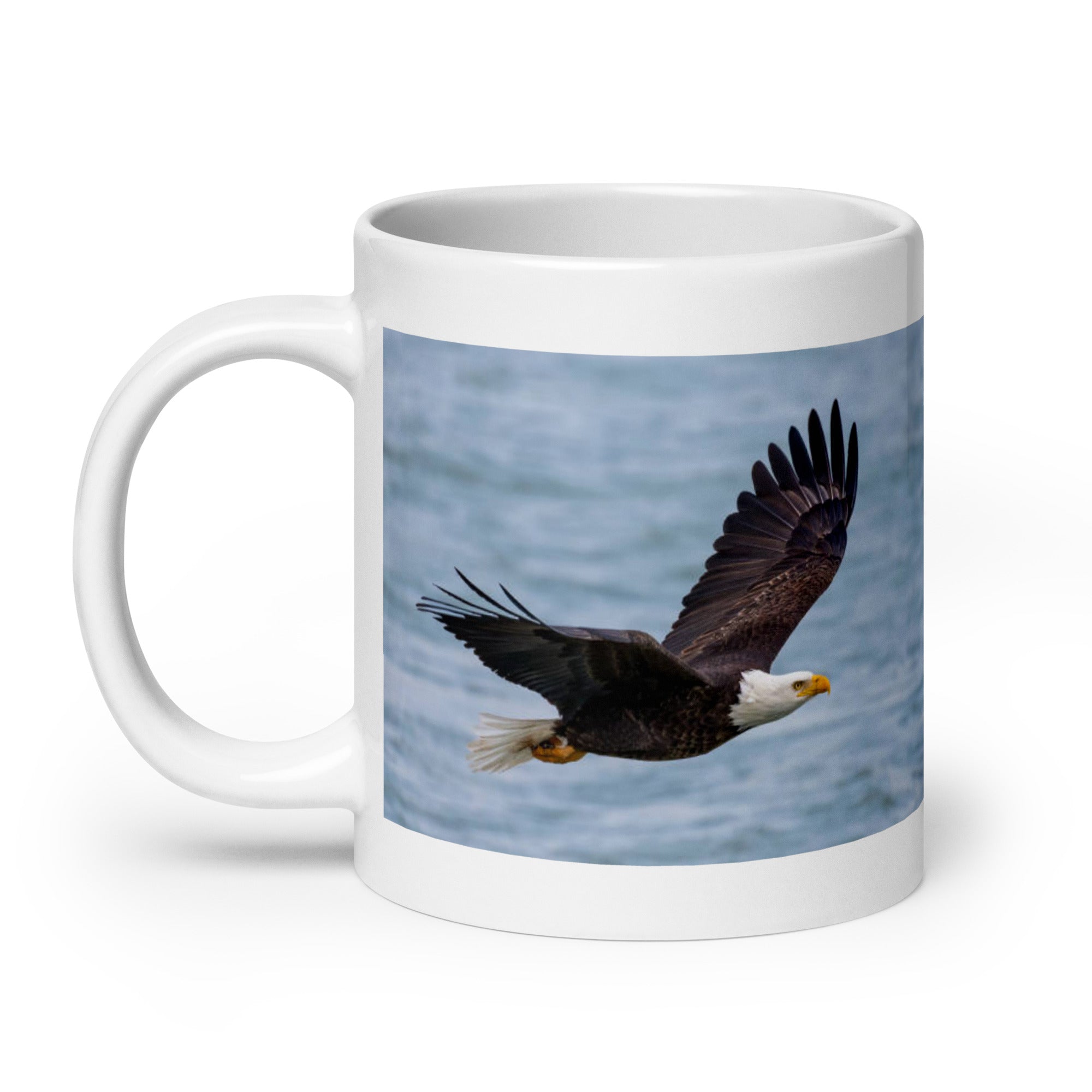 "Bald Eagle Mug #1: The Majestic Soarer (Ceramic)"