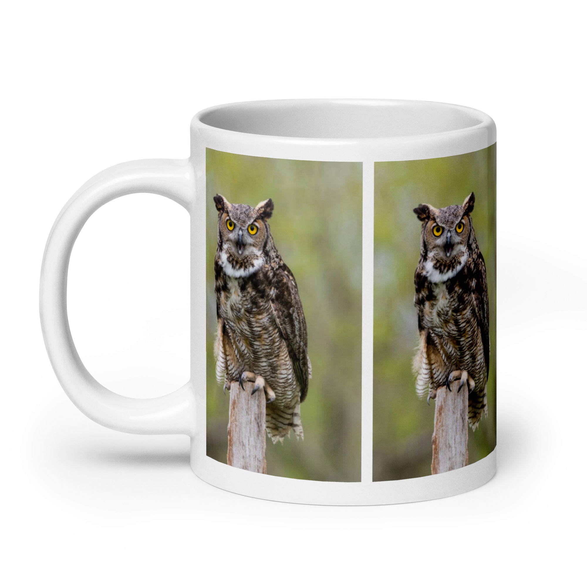 "Owl Mug #1: The Wise Watcher (Ceramic)"