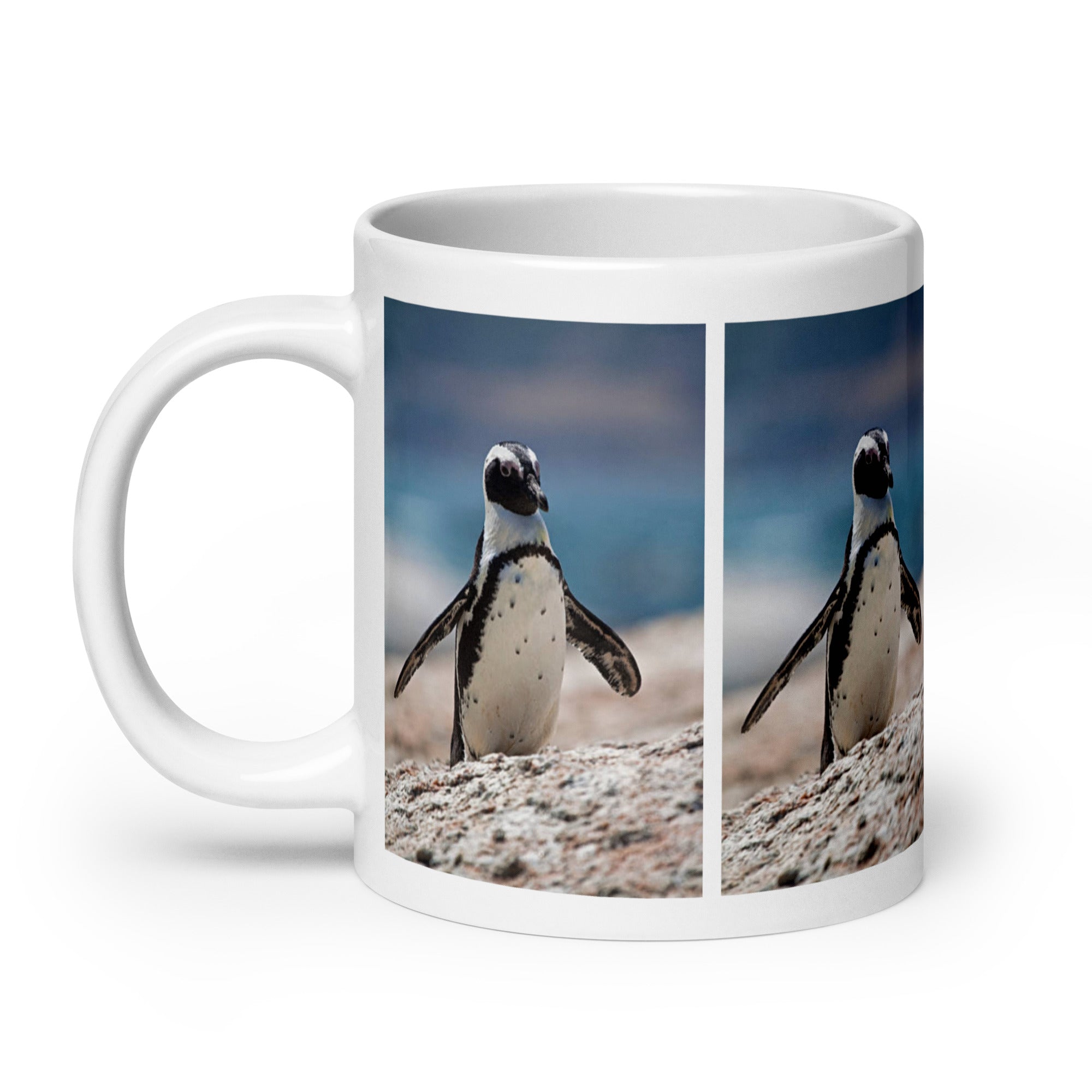 "African Penguin Mug #1: The Waddling Wonder (Ceramic)"