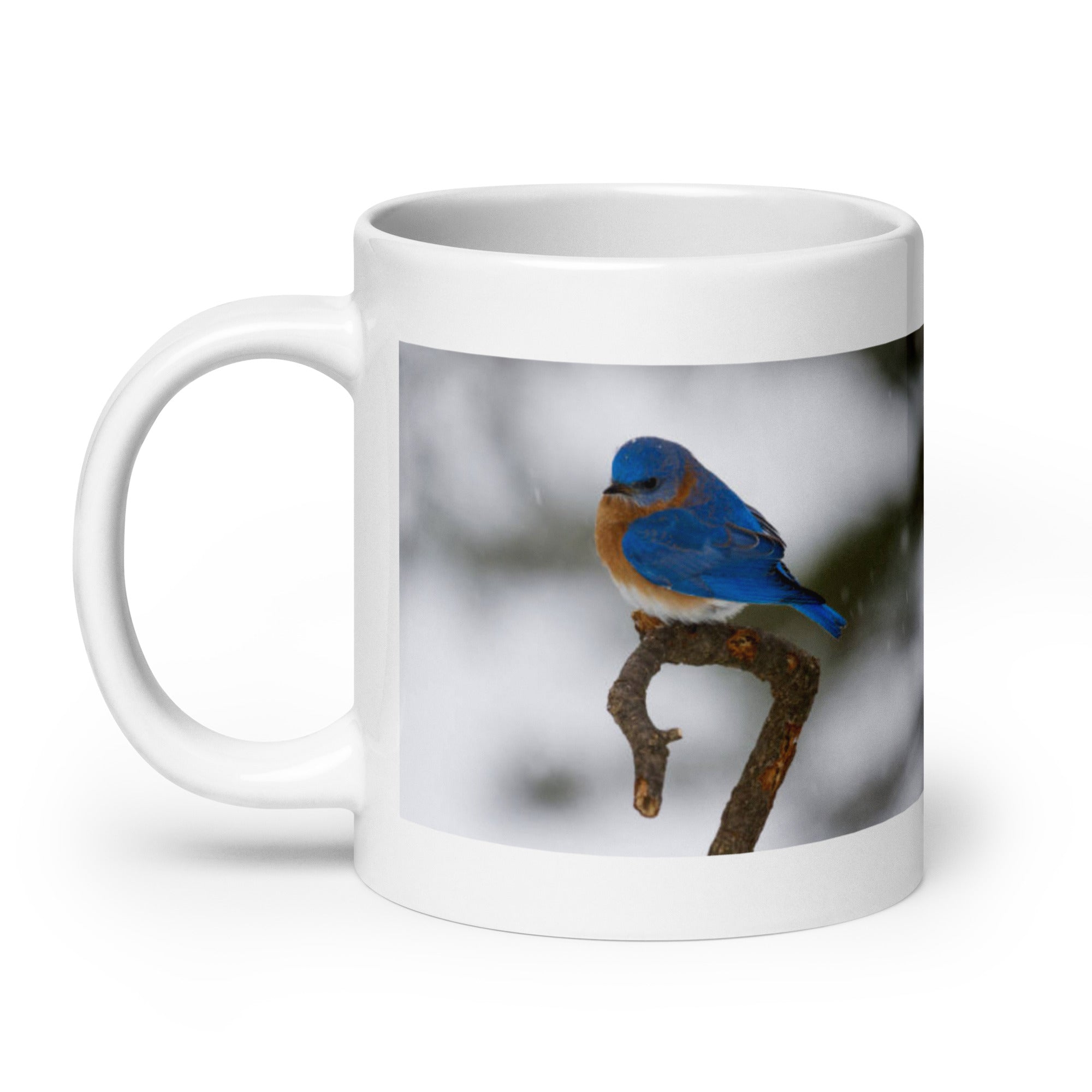 "Bluebird Mug #1: The Symbol of Happiness (Ceramic)"