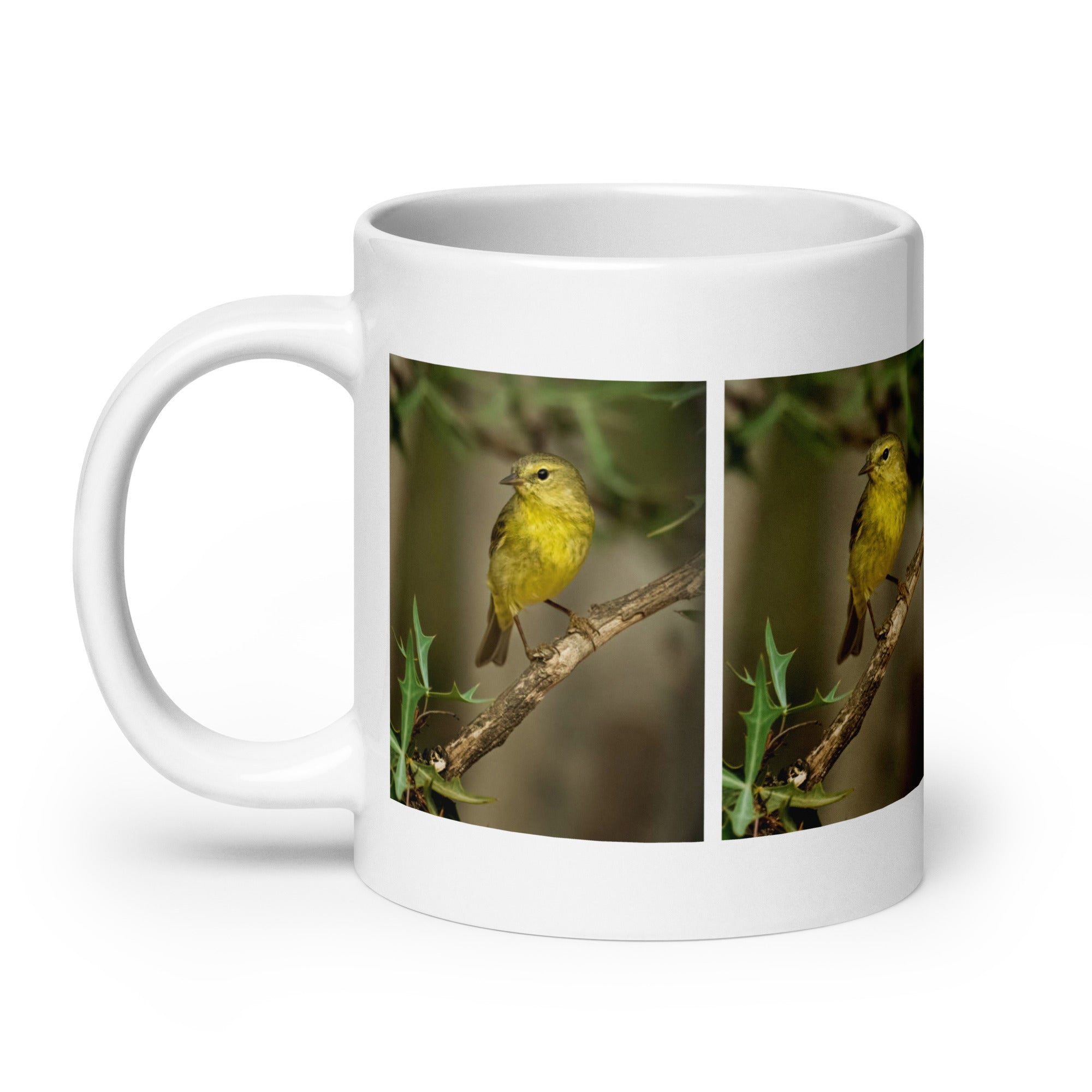 "Warbler Mug #1: The Tiny Treble Singer (Ceramic)"