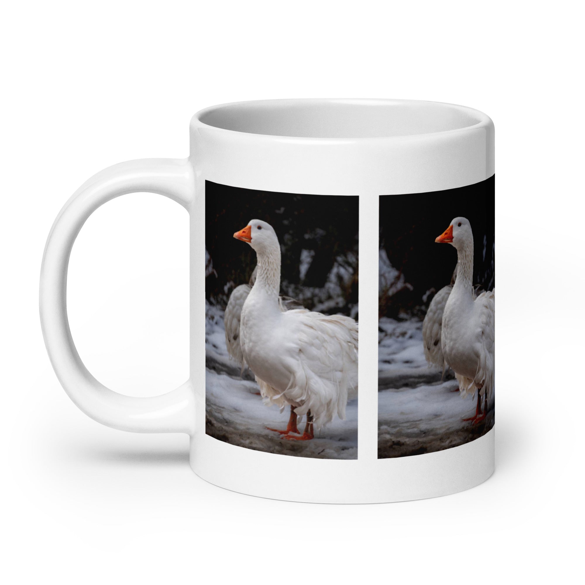 "Goose Mug #1: The Honking Herald (Ceramic)"