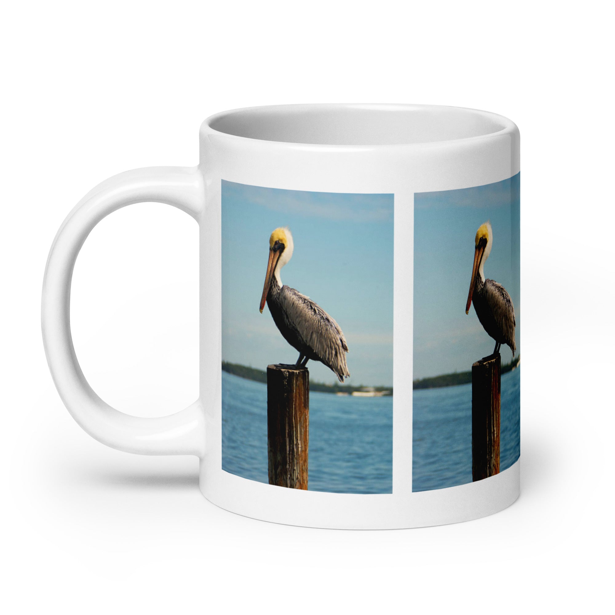 "Pelican Mug #1: The Pouch-Billed Plunger (Ceramic)"