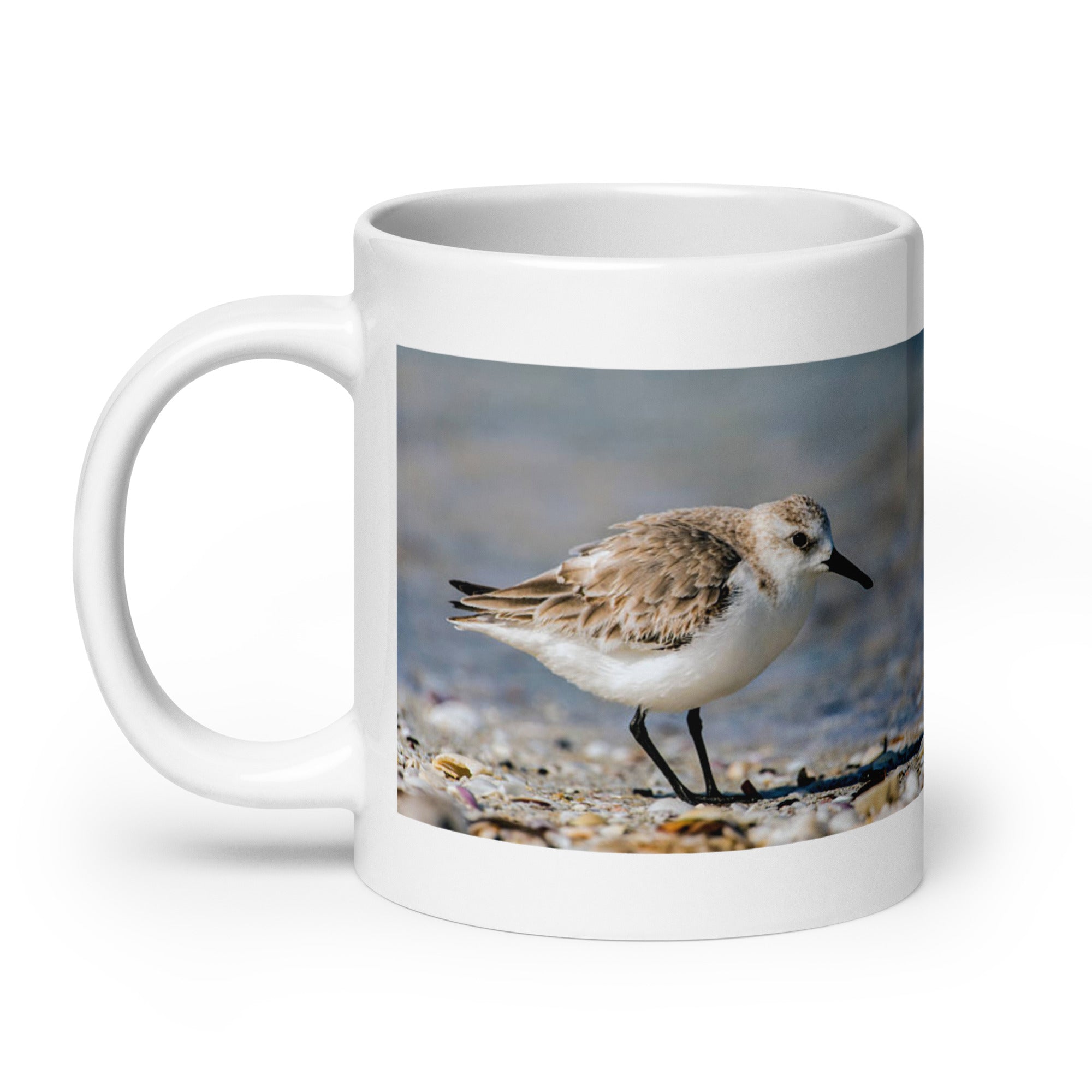 "Sandpiper Mug #1: The Shoreline Sprinter (Ceramic)"