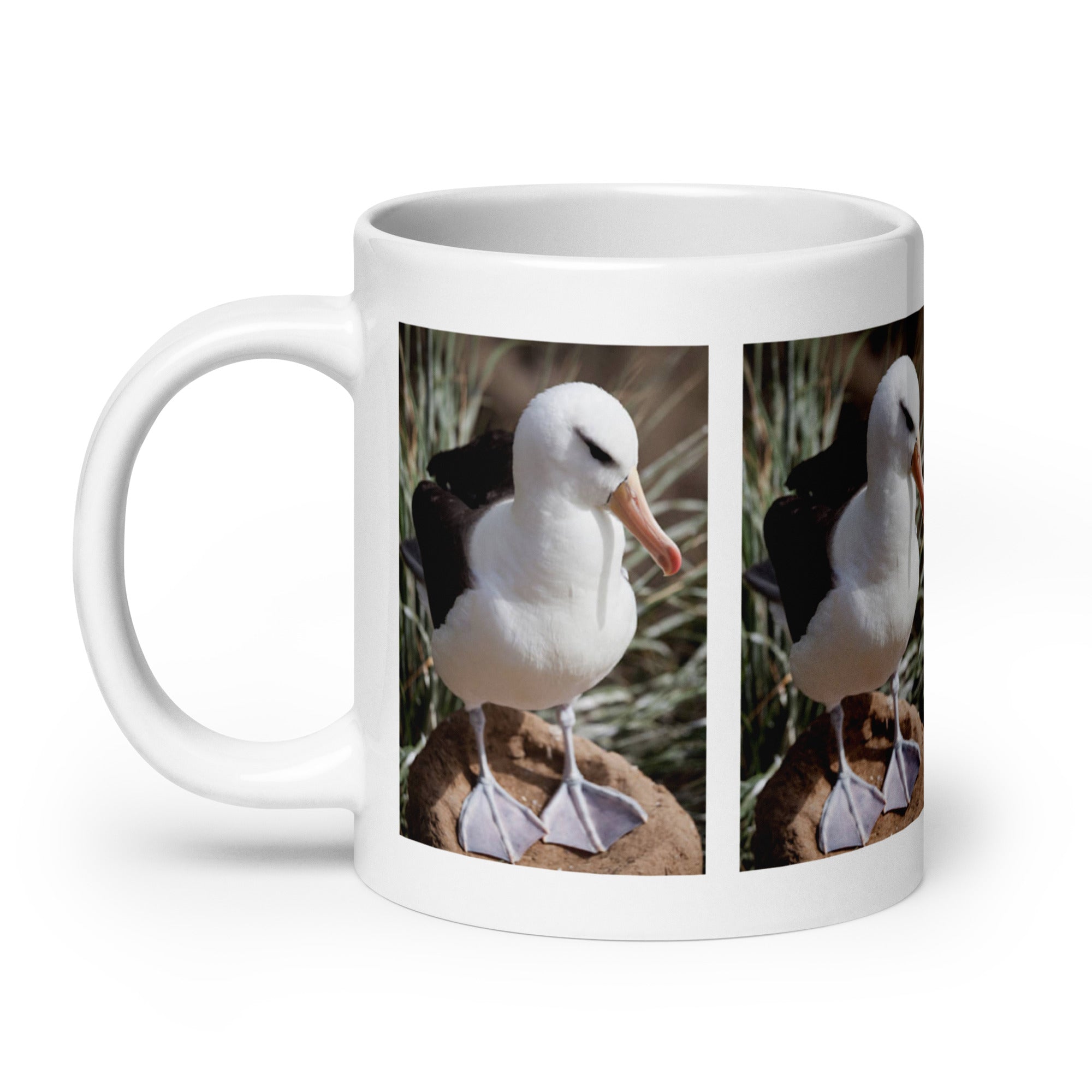 "Albatross Mug #1: The Winged Wanderer (Ceramic)"