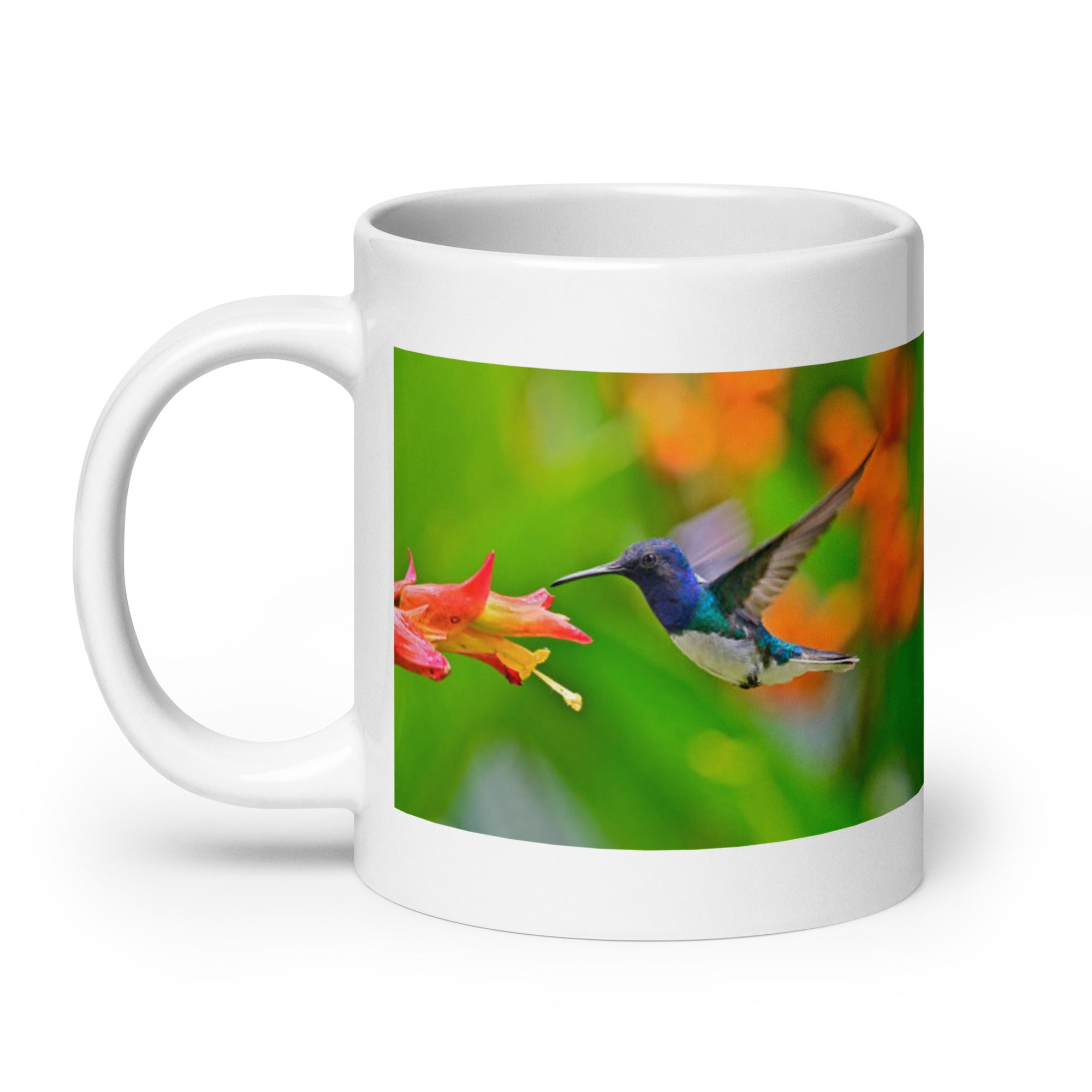 "Hummingbird Mug #1: The Tiny Dynamo (Ceramic)"