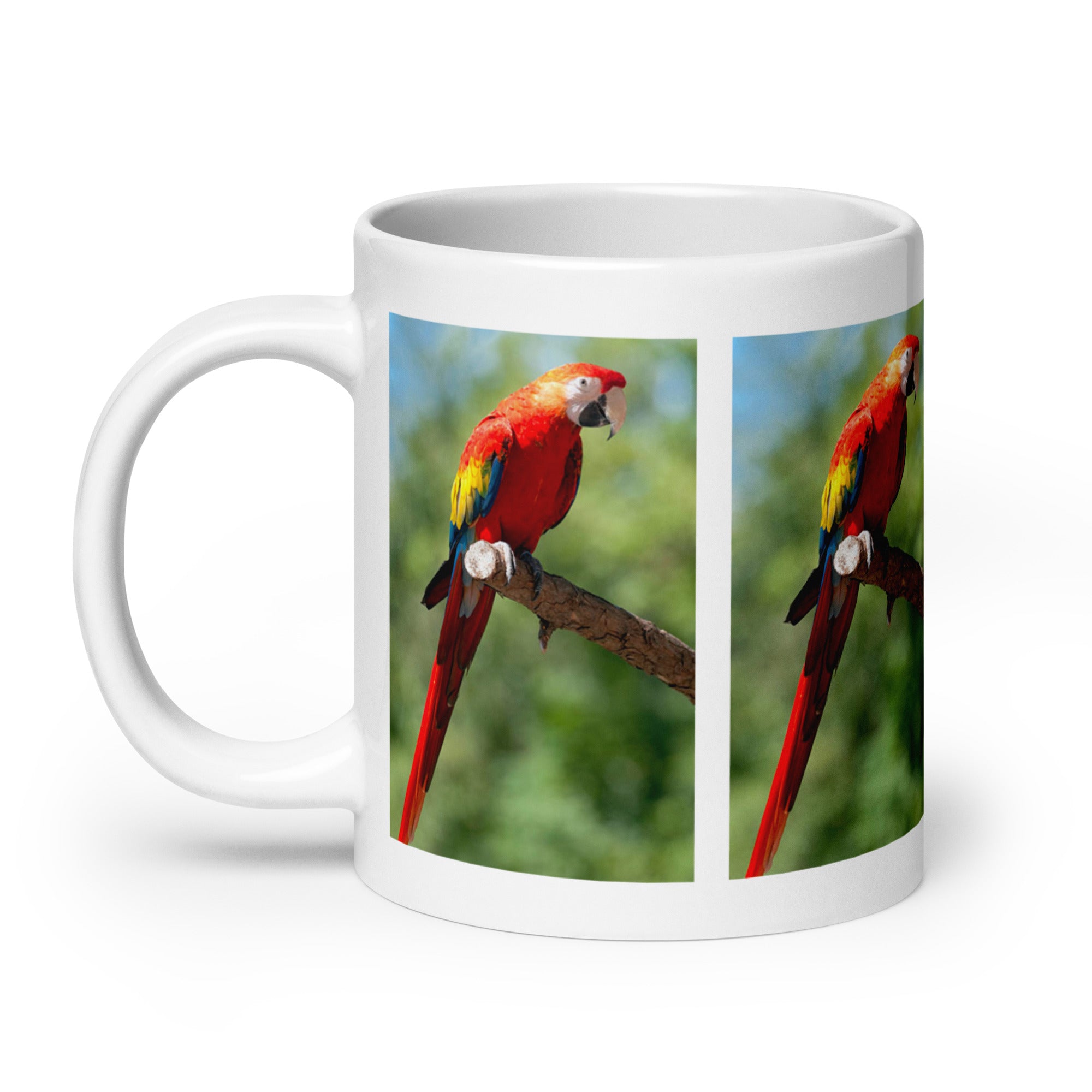 "Parrot Family Mug #1: The Chatterbox Clan (Ceramic)"