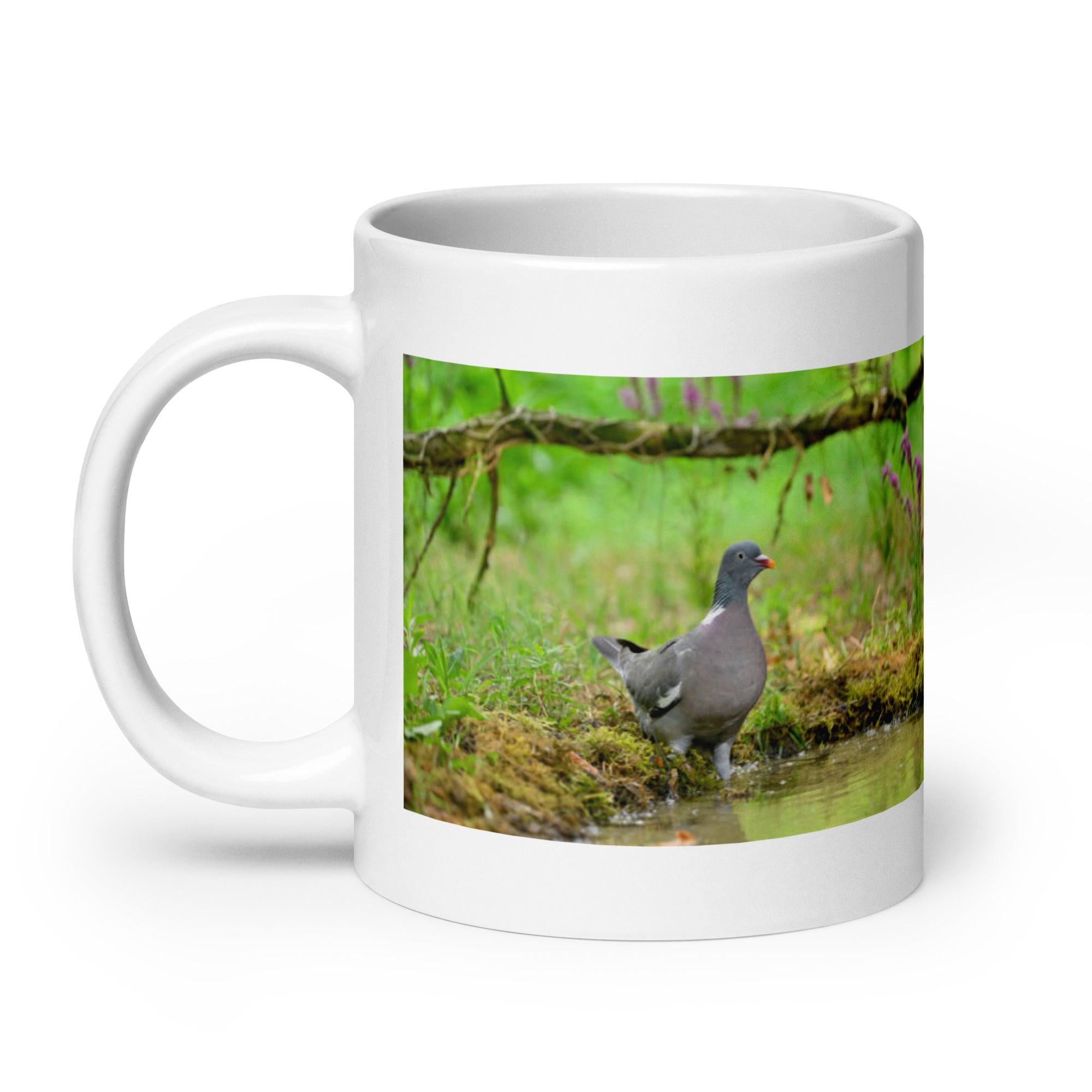 "Pigeon & Dove Mug #1: The Symbol of Peace (Ceramic)"