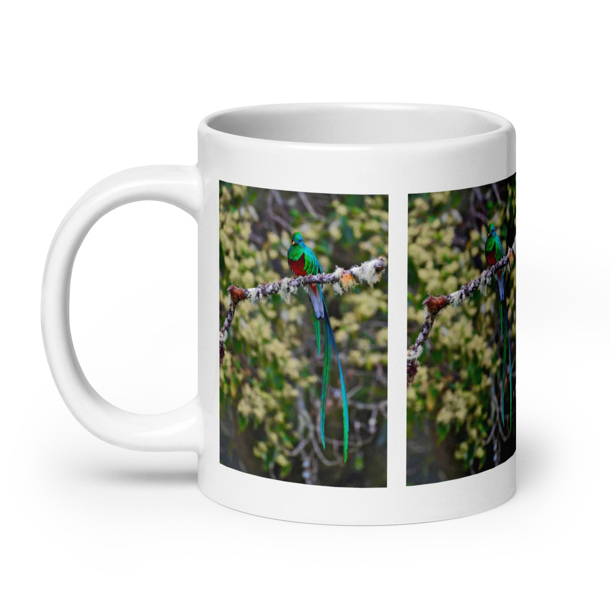 "Quetzal Mug #1: The Emerald Plume (Ceramic)"