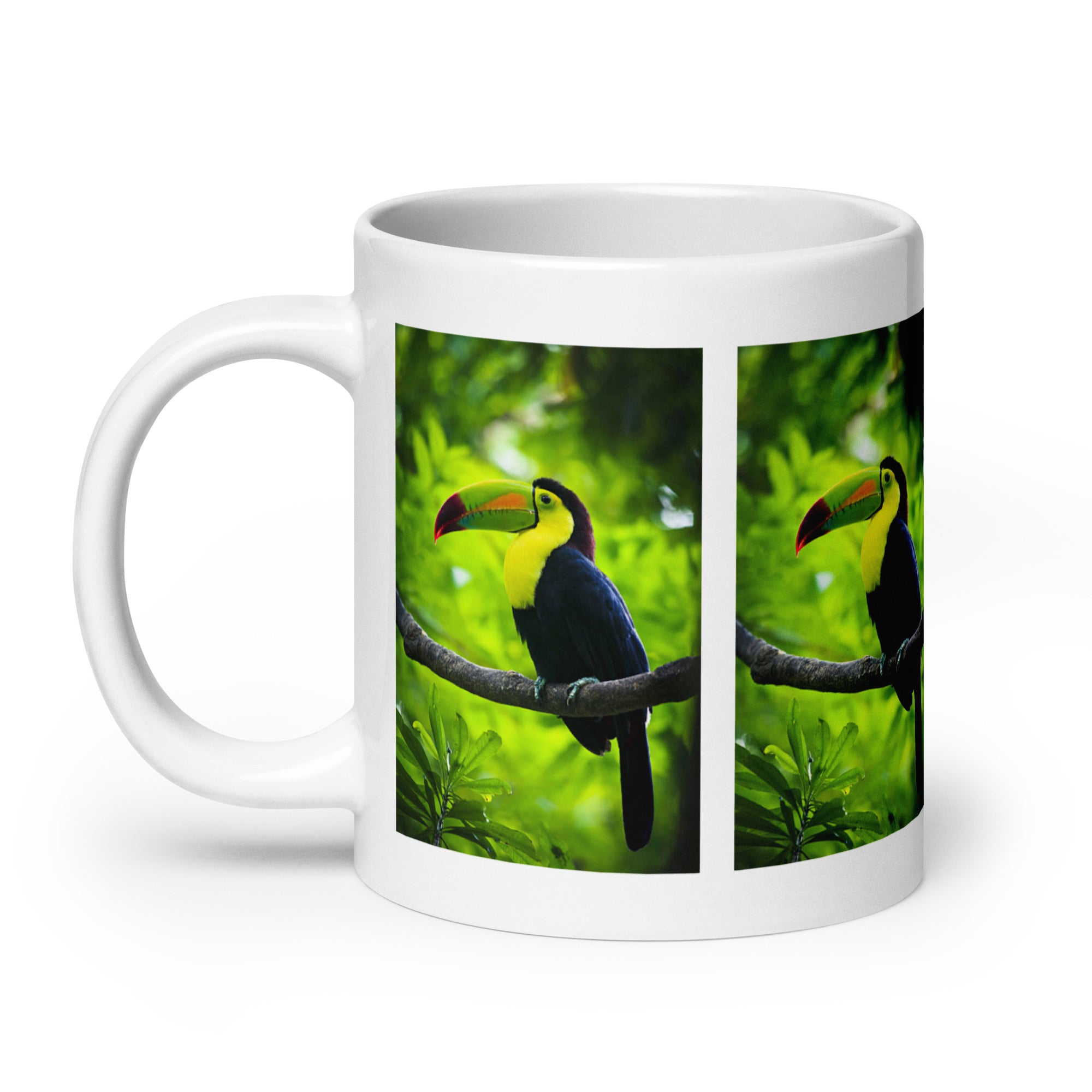 "Toucan Mug #1: The Beak of the Jungle (Ceramic)"