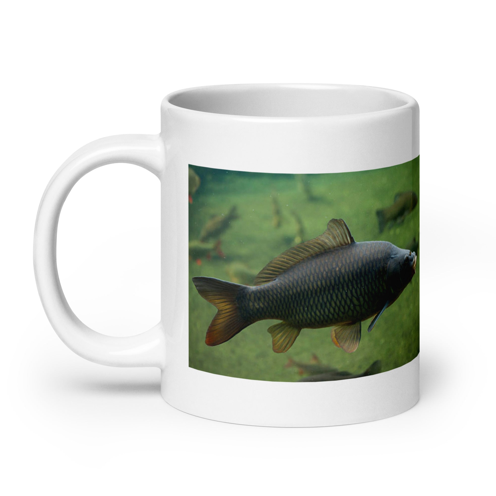 "Carp Mug #1: The Bottom-Dwelling Behemoth (Ceramic)"