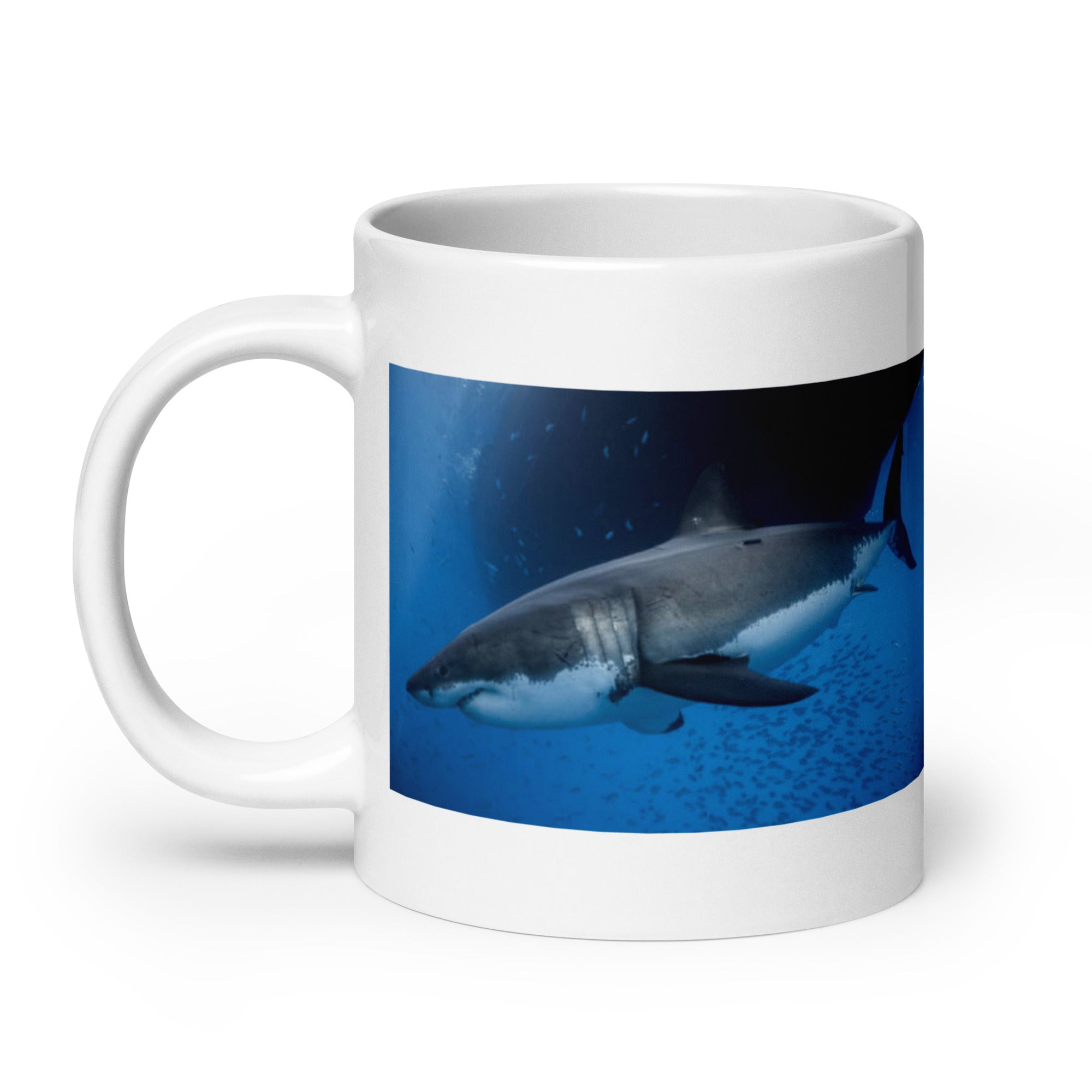 "Great White Shark Mug #1: The Apex Predator (Ceramic)"