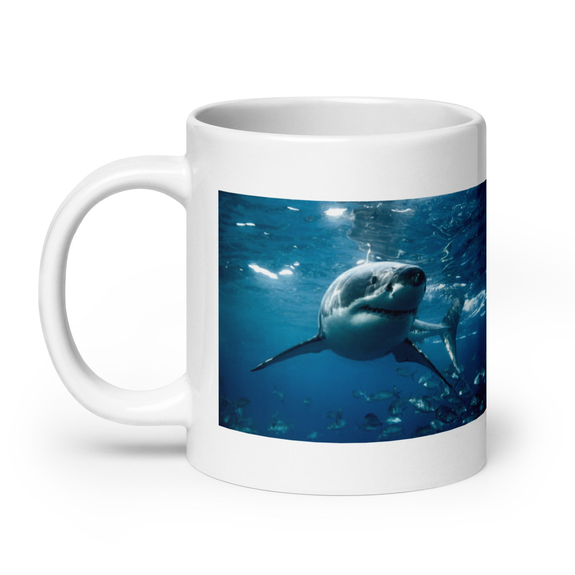 "Shark Mug #1: The Ocean Apex (Ceramic)"