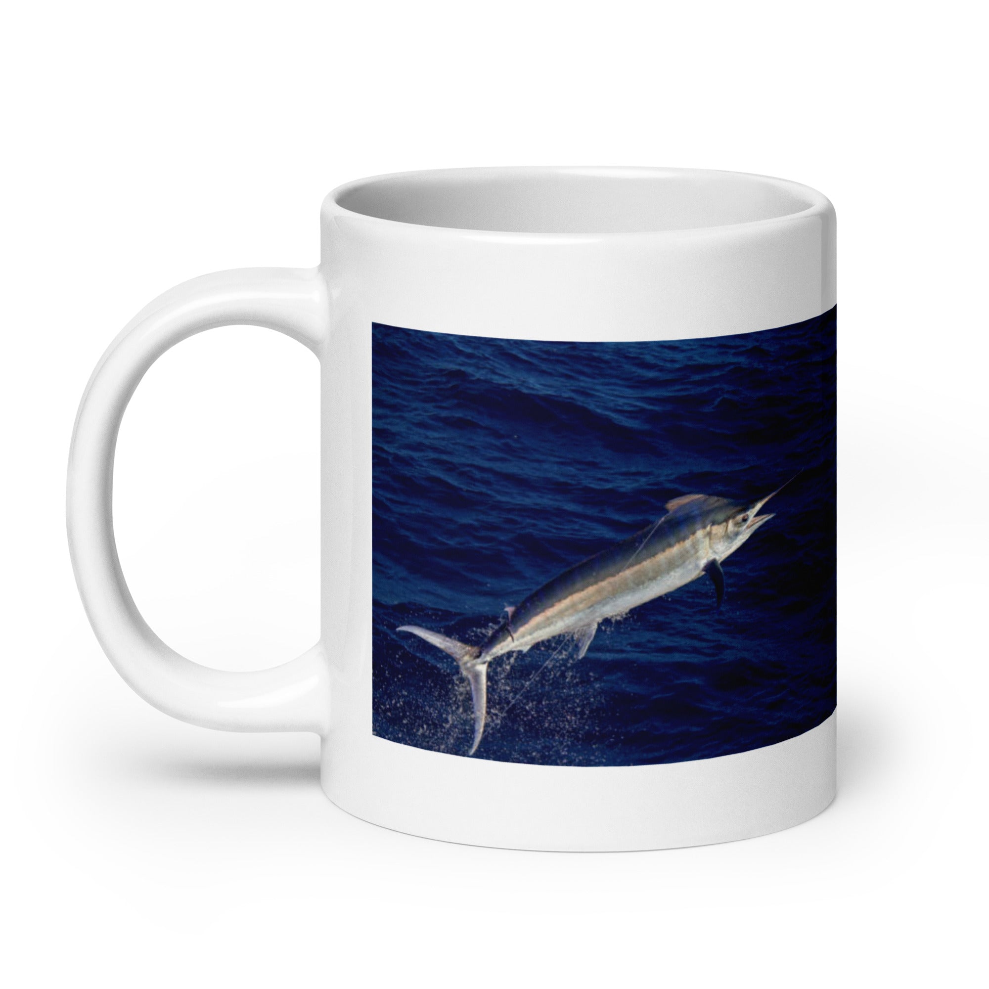 "Swordfish Mug #1: The Billowing Blade (Ceramic)"