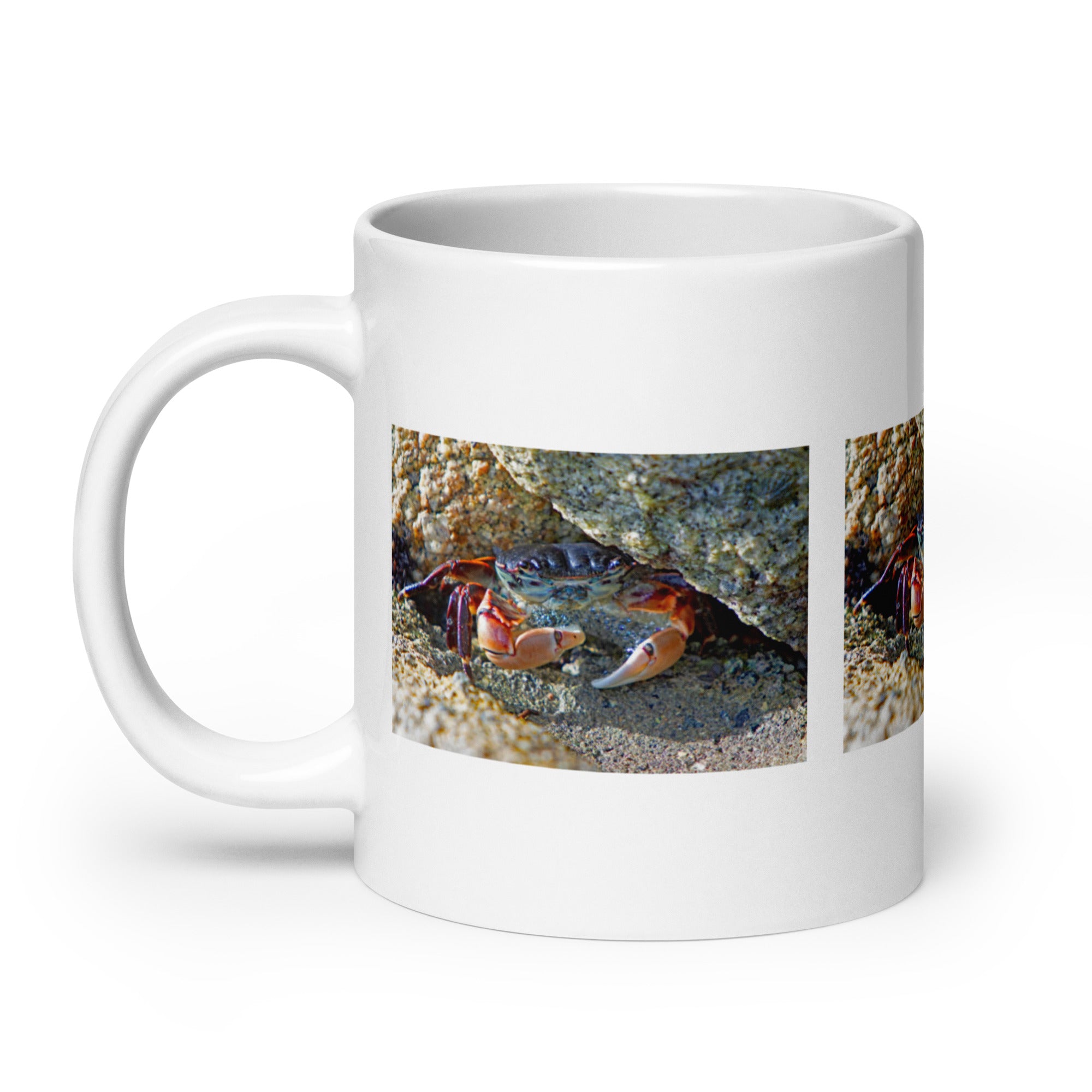 "Crab Mug #1: The Tenacious Pincher (Ceramic)"