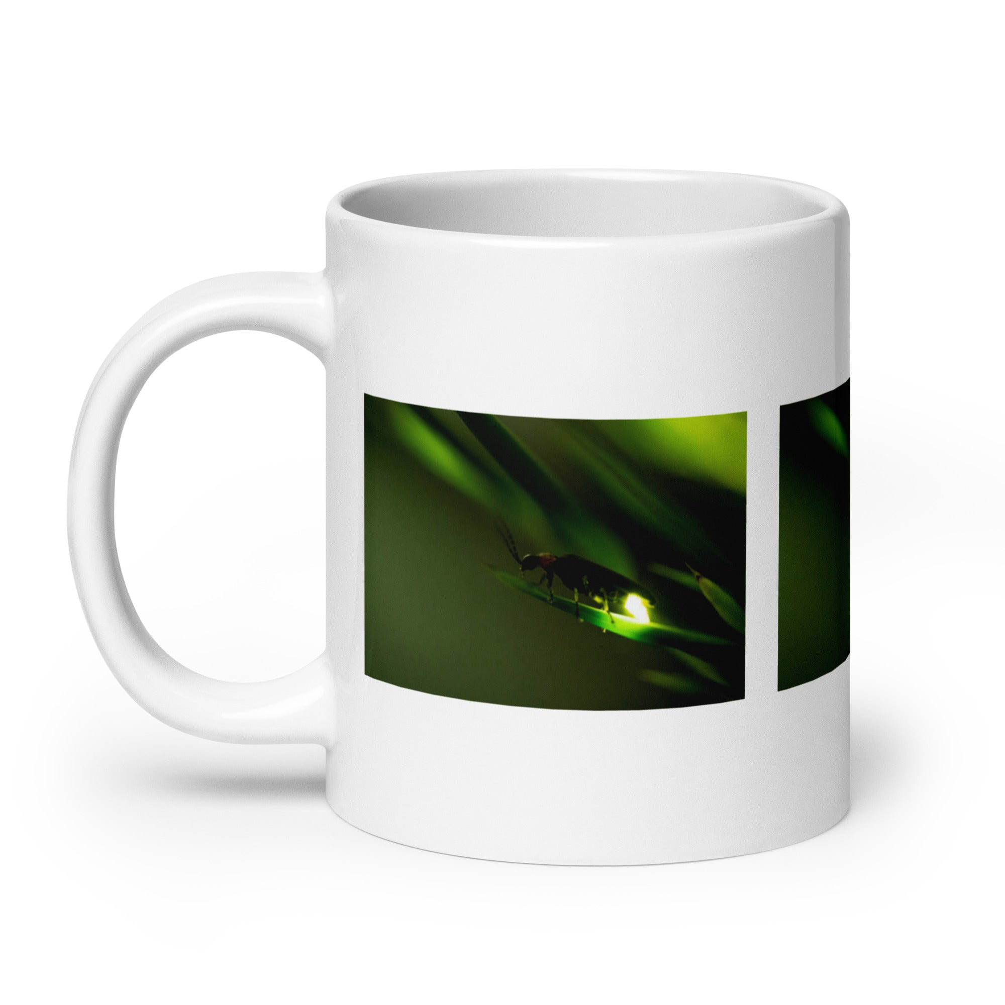 "Firefly & Glowworm Mug #1: The Bioluminescent Beacons (Ceramic)"