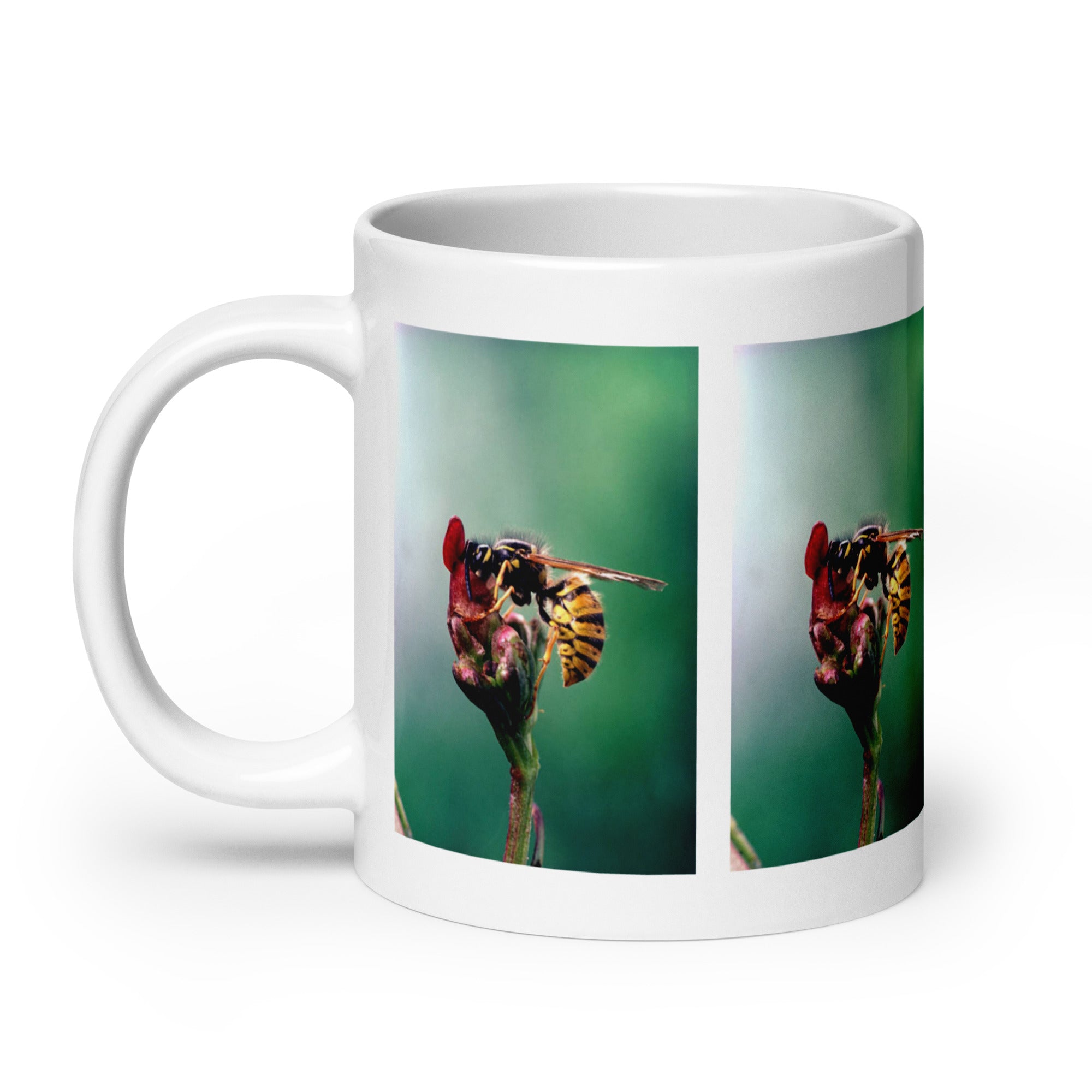 "Wasp Mug #1: The Buzzing Architect (Ceramic)"