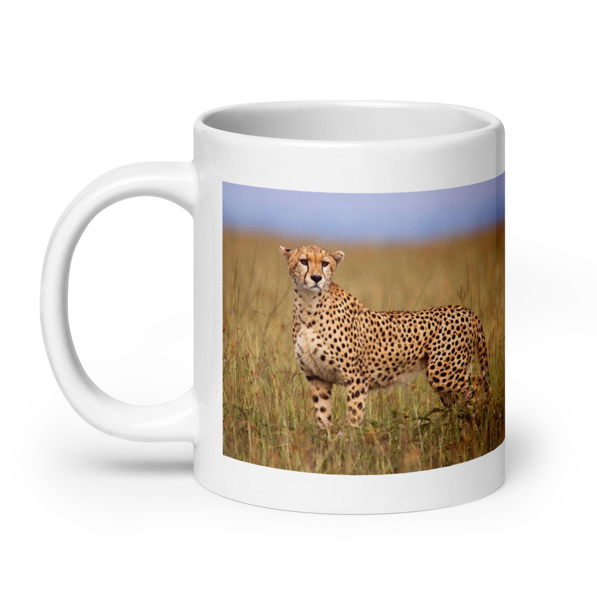 "Cheetah Mug #1: The Speed Demon (Ceramic)"