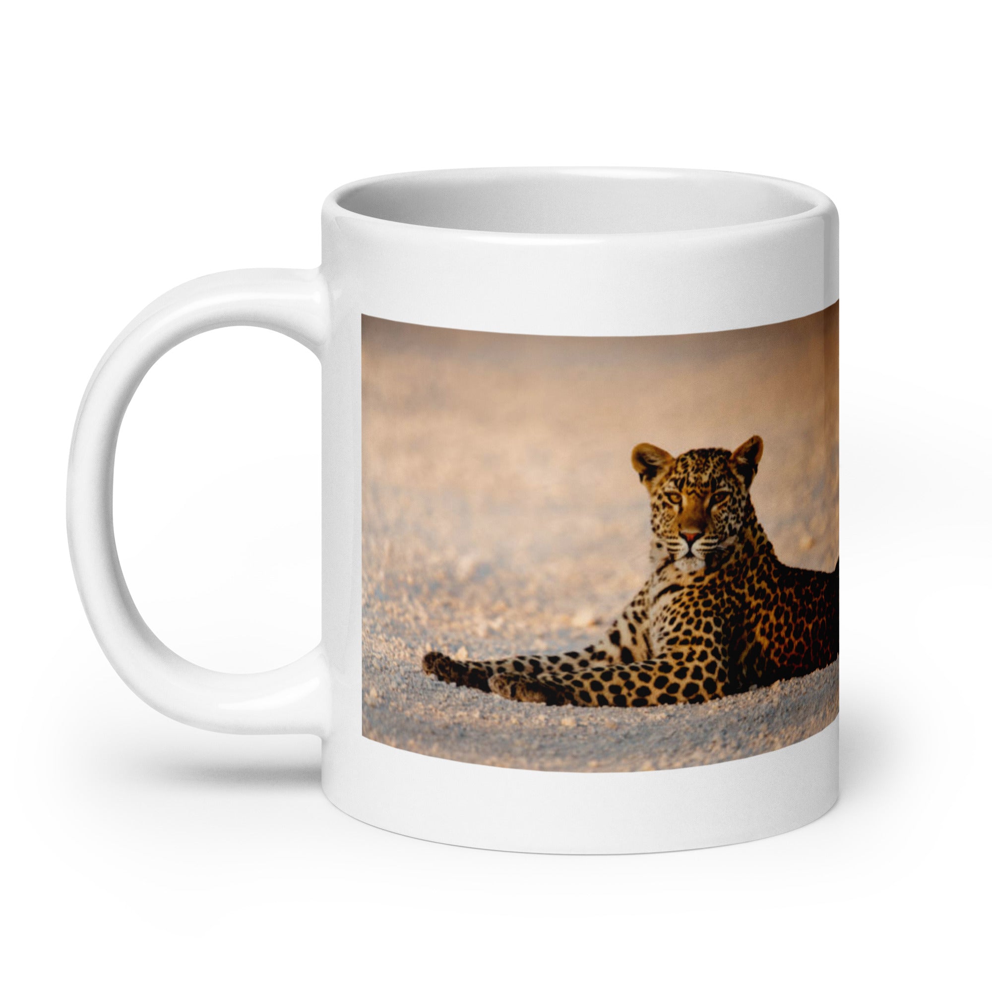 "Leopard Mug #1: The Spotted Prowler (Ceramic)"