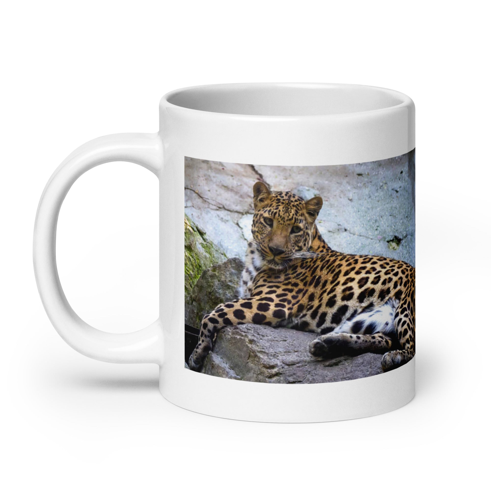 "Amur Leopard Mug #1: The Rarest Cat (Ceramic)"