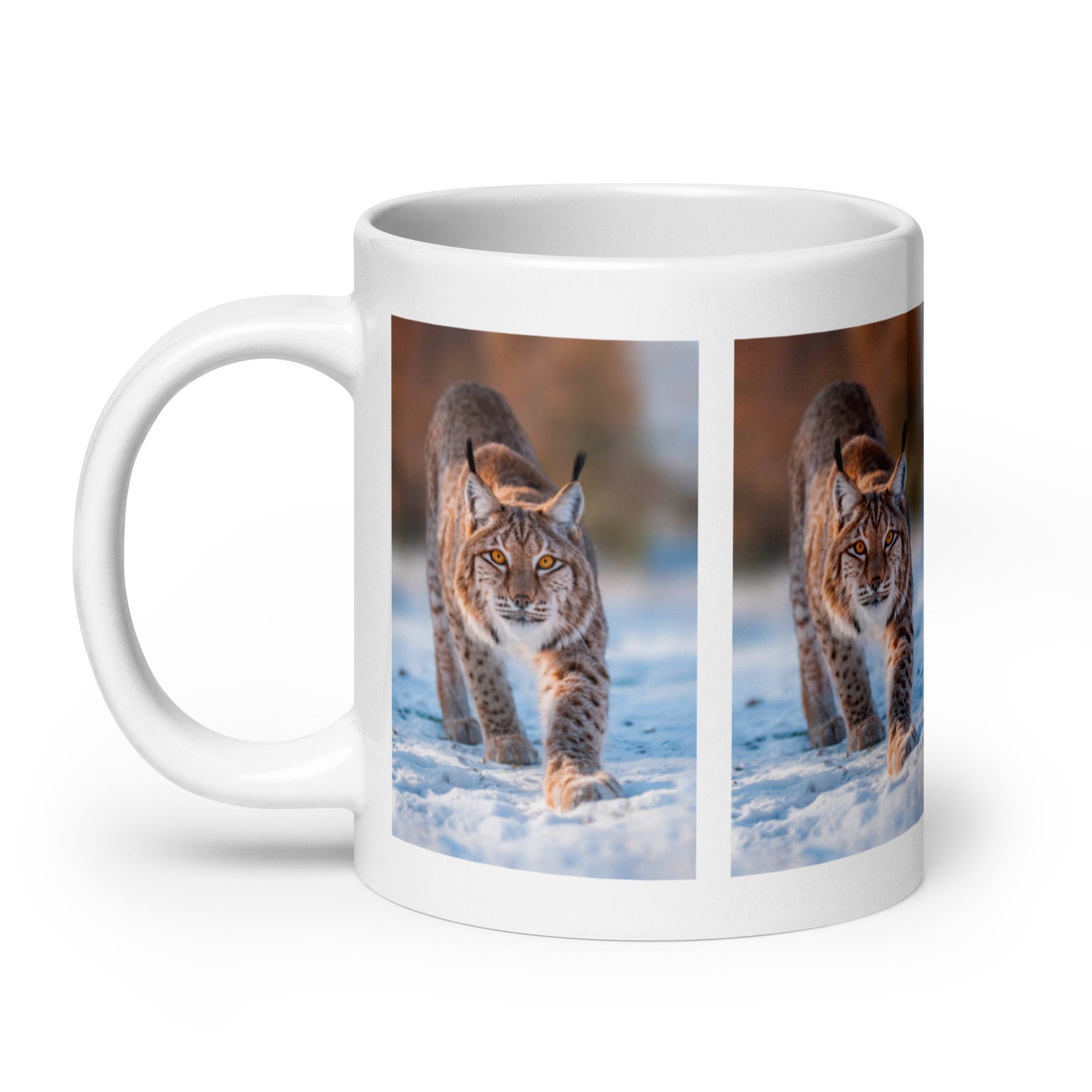 "Lynx Mug #1: The Tufted Tracker (Ceramic)"