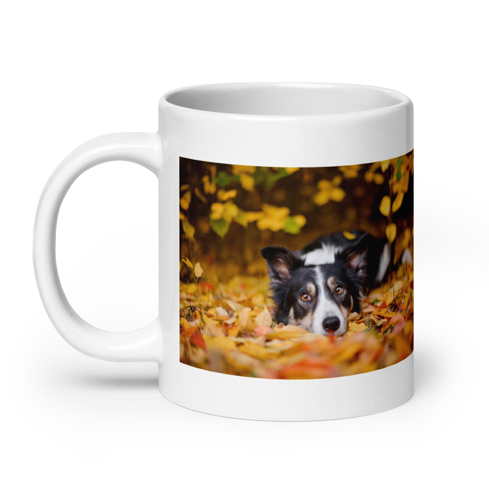 "Border Collie Mug #1: The Intense Herder (Ceramic)"