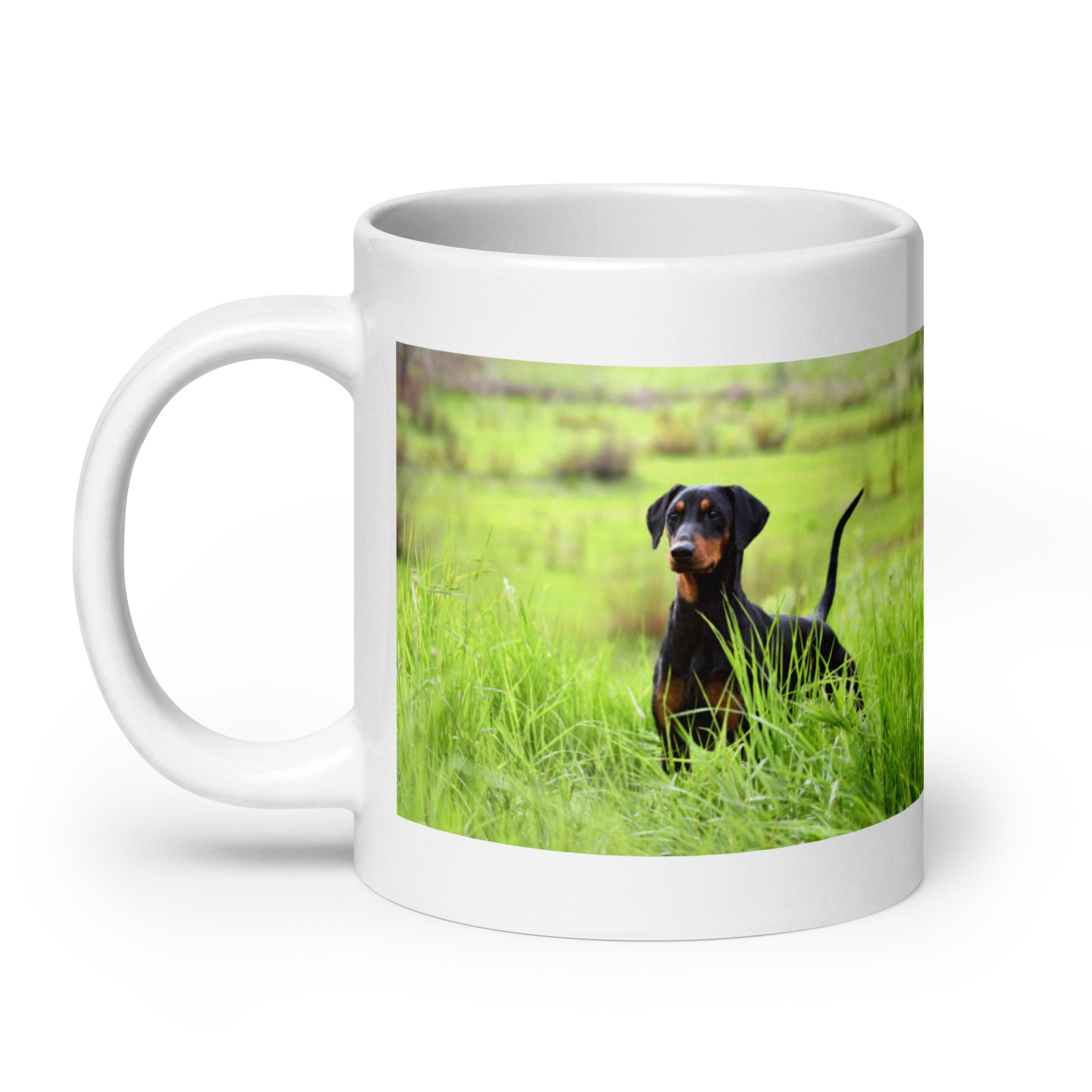 "Doberman Pinscher Mug #1: The Loyal Protector (Ceramic)"