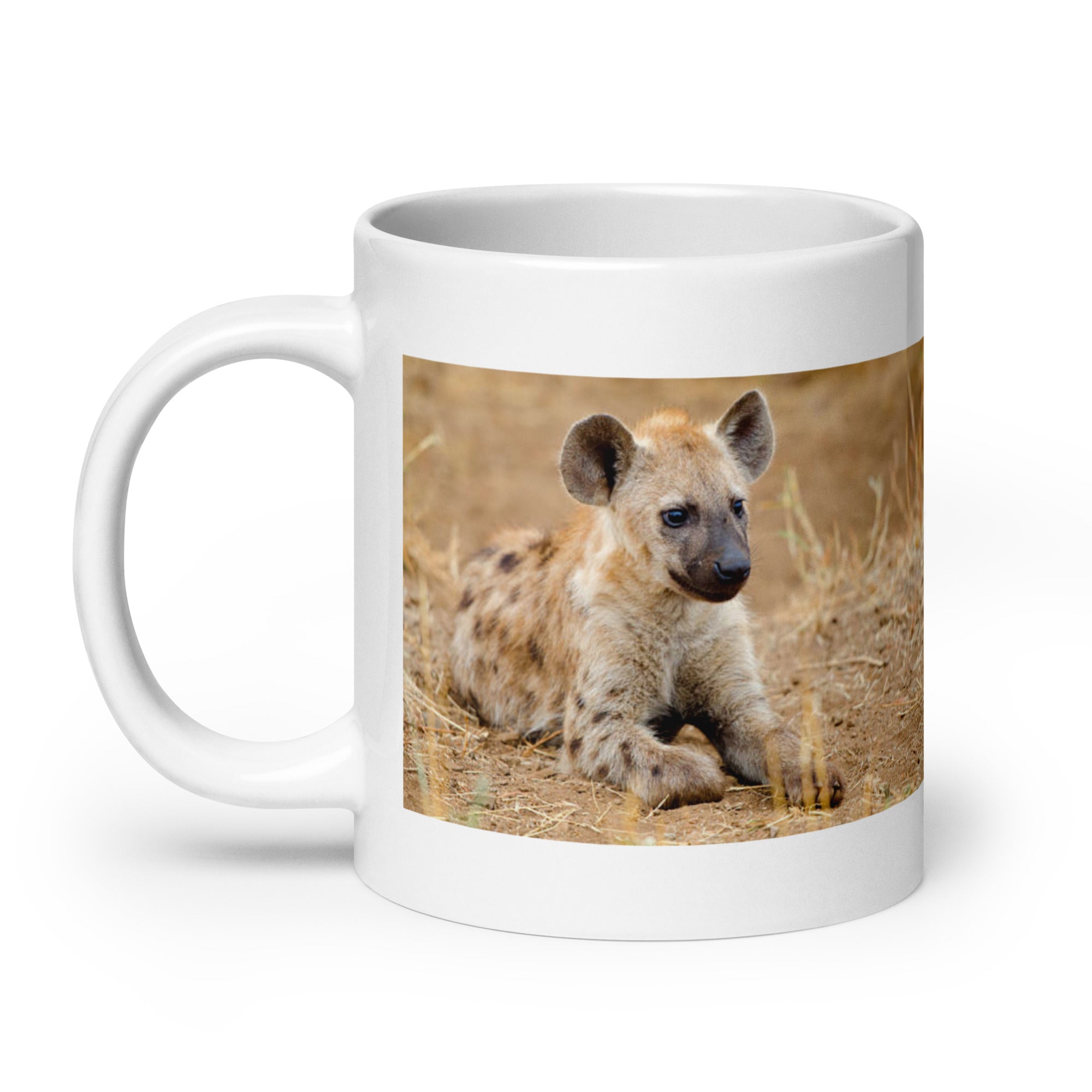 "Hyena Mug #1: The Laughing Scavenger (Ceramic)"