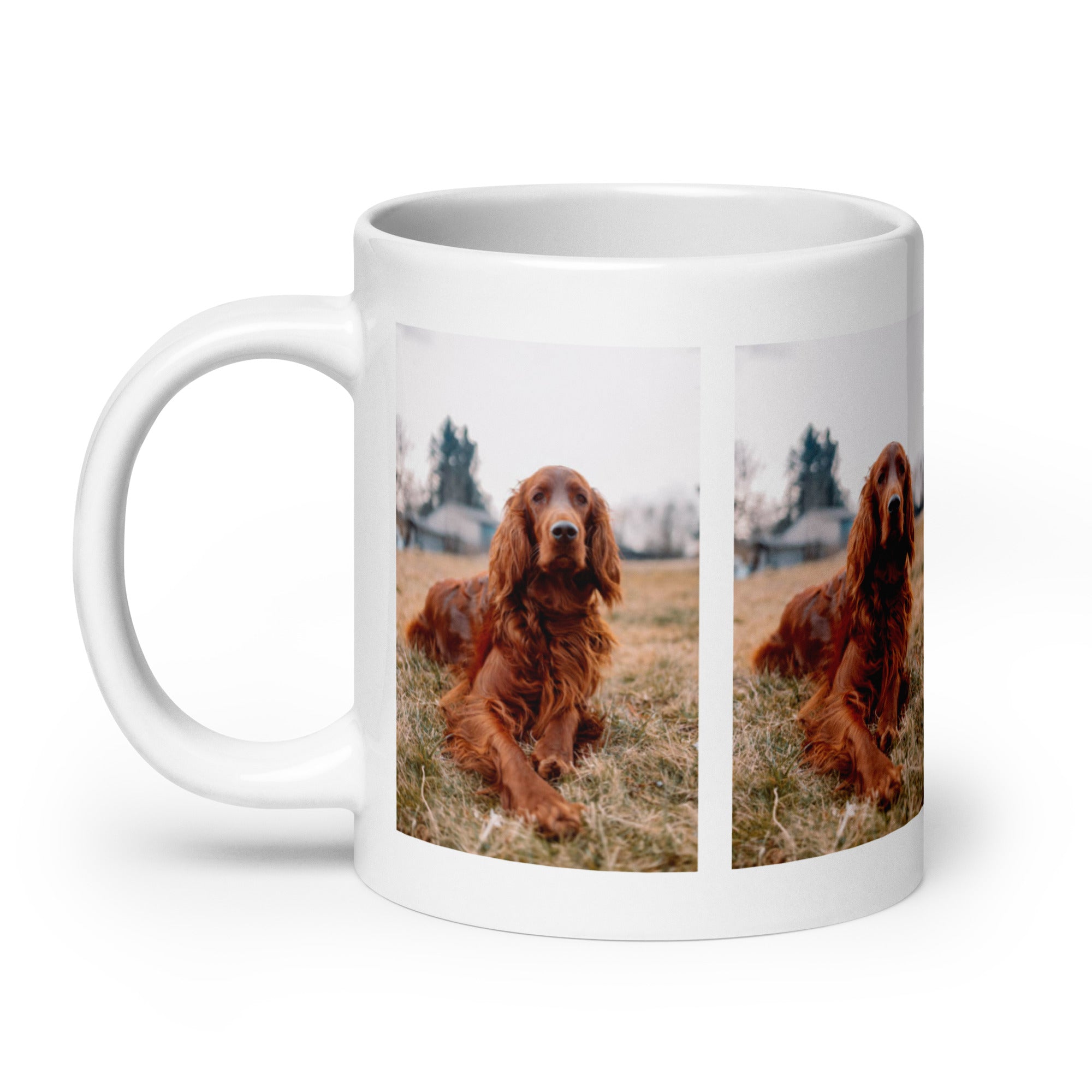 "Irish Setter Mug #1: The Energetic Flame (Ceramic)"